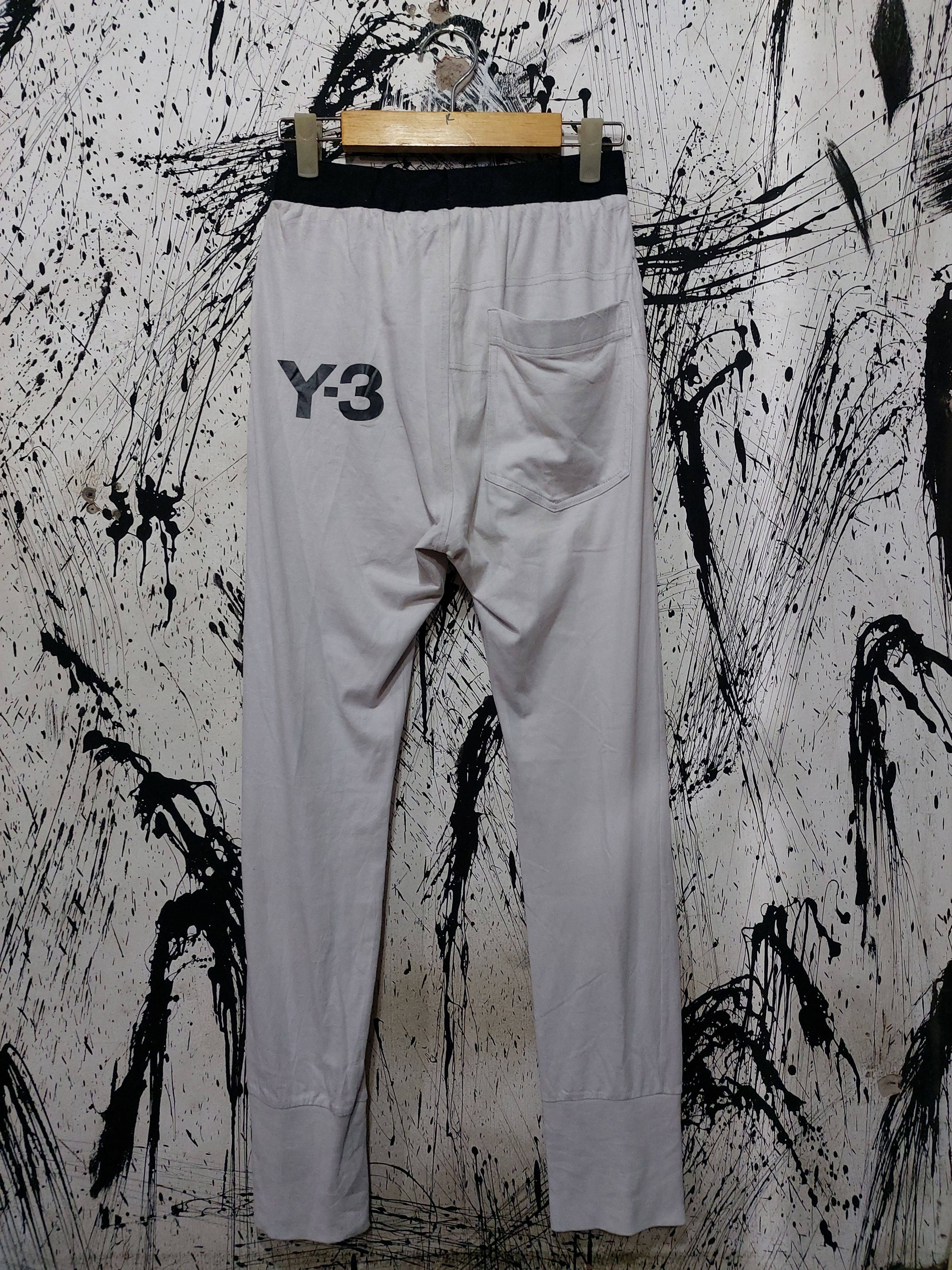 Adidas × Y-3 YOHJI YAMAMOTO X ADIDAS Y-3 3 STRIPE JOGGER PANTS Size US 28 / EU 44 - 4 Thumbnail