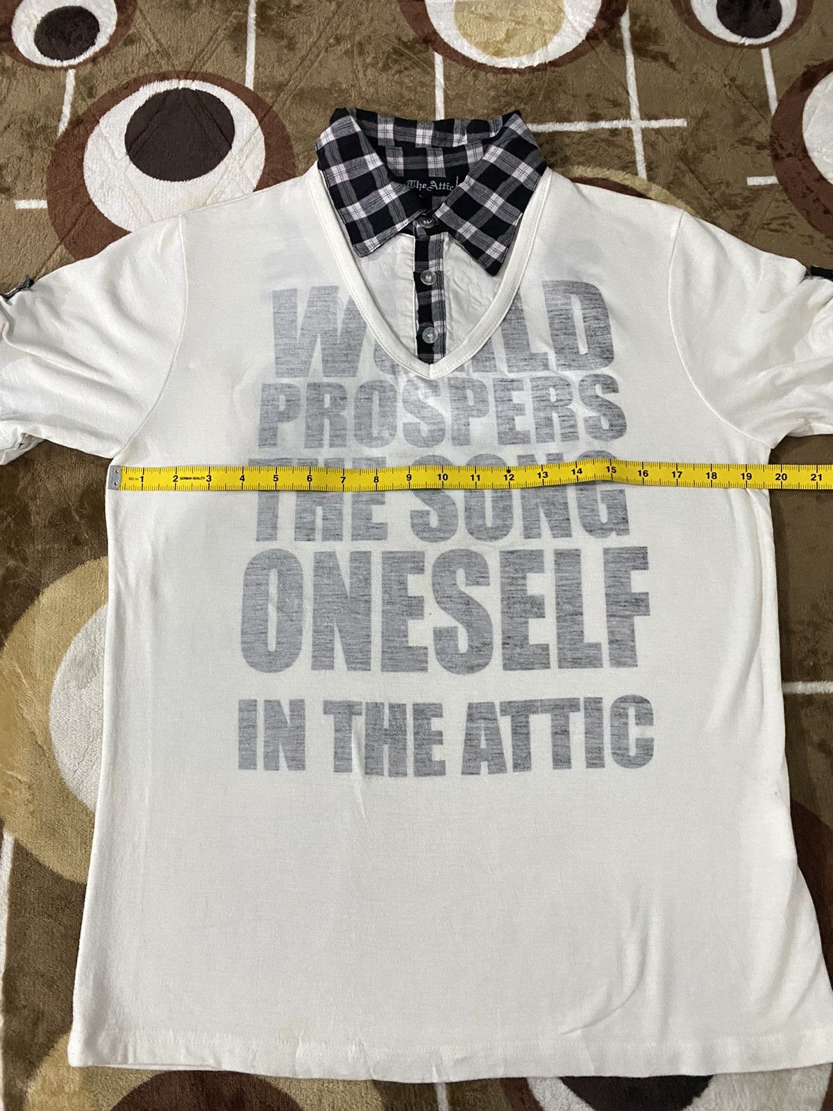If Six Was Nine Y2k Intheattic double layer ifsixwasnine style polo shirt Size US M / EU 48-50 / 2 - 12 Thumbnail