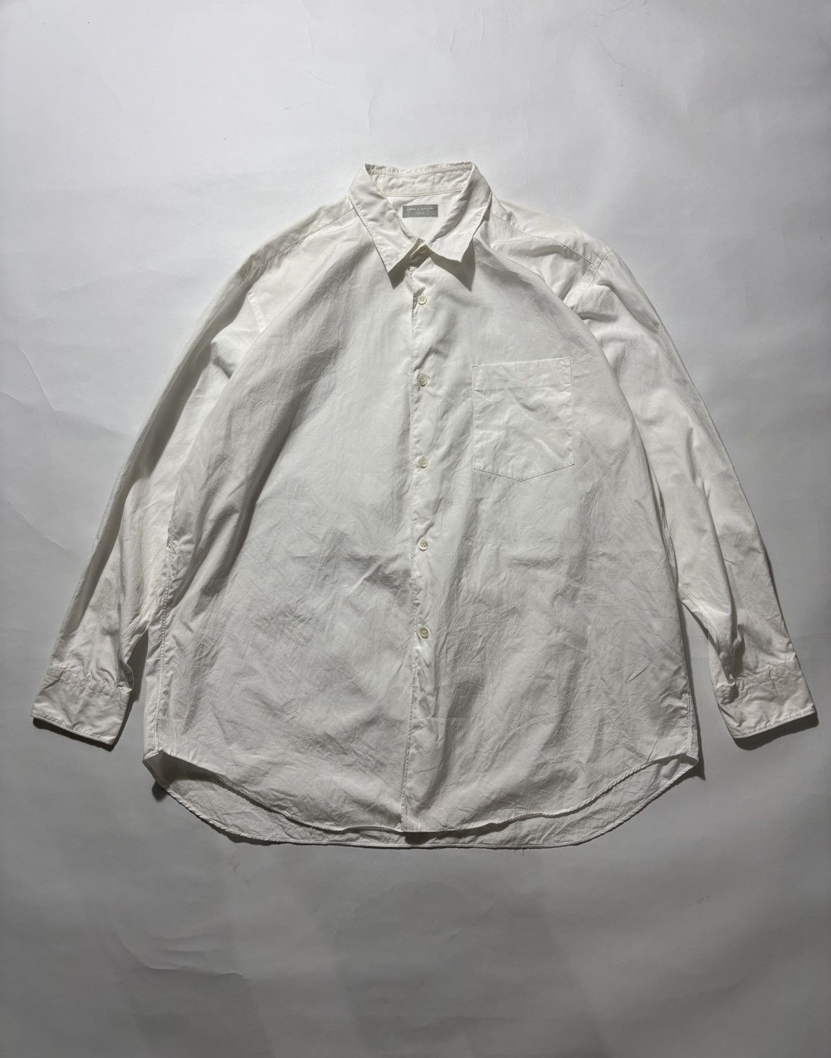 COMME DES GARCONS HOMME OVERSIZED BROADCLOTH L/S SHIRT