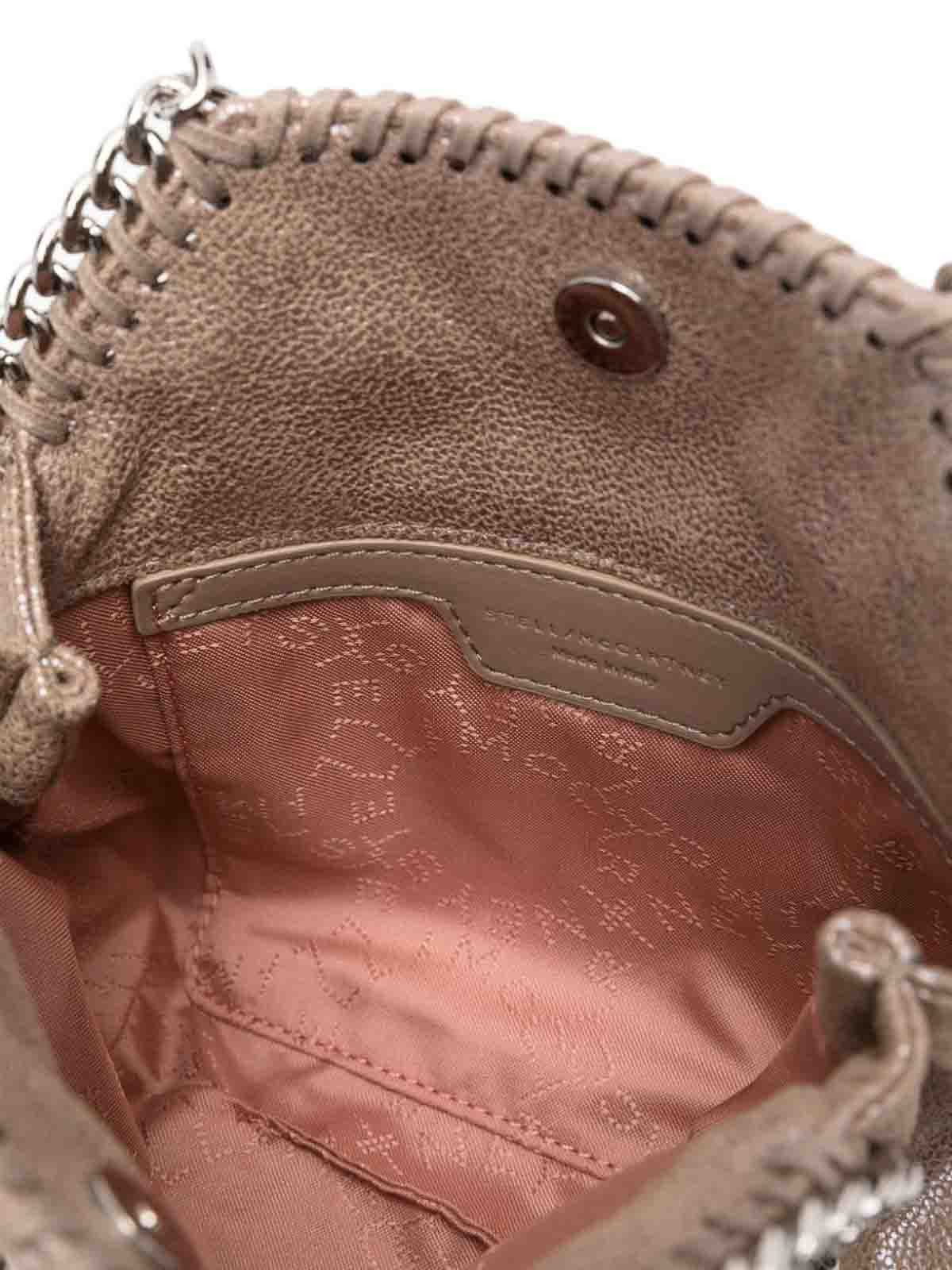 Stella McCartney o1s22i1n1024 Size: OS / Falabella Mini Tote Bag in Brown Size ONE SIZE - 2 Thumbnail