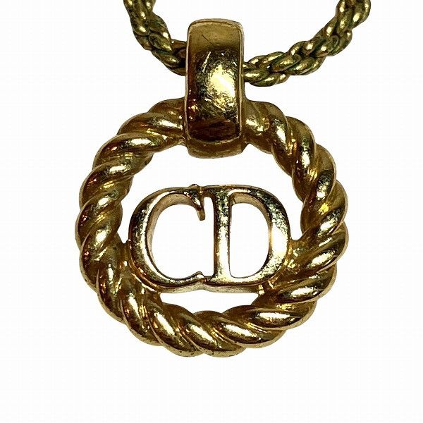 Dior Dior Dior CD Logo Necklace Metal Necklace DUTY FREE for USA Size ONE SIZE - 1 Thumbnail