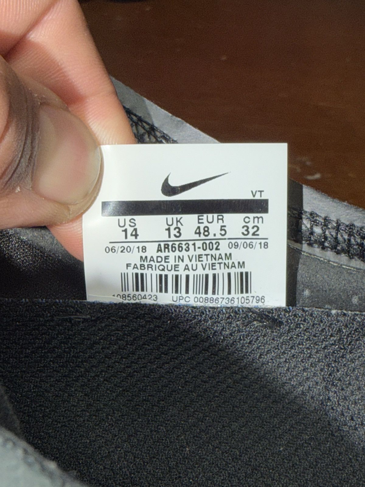 Nike Nike Air VaporMax 2019 Black Gold size 14 Size US 14 / EU 47 - 11 Thumbnail