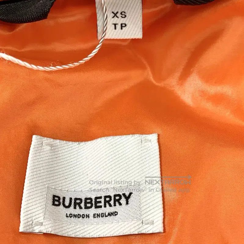 Burberry Burberry Men's Black Nylon Down Jacket. Size US XS / EU 42 / 0 - 6 Thumbnail