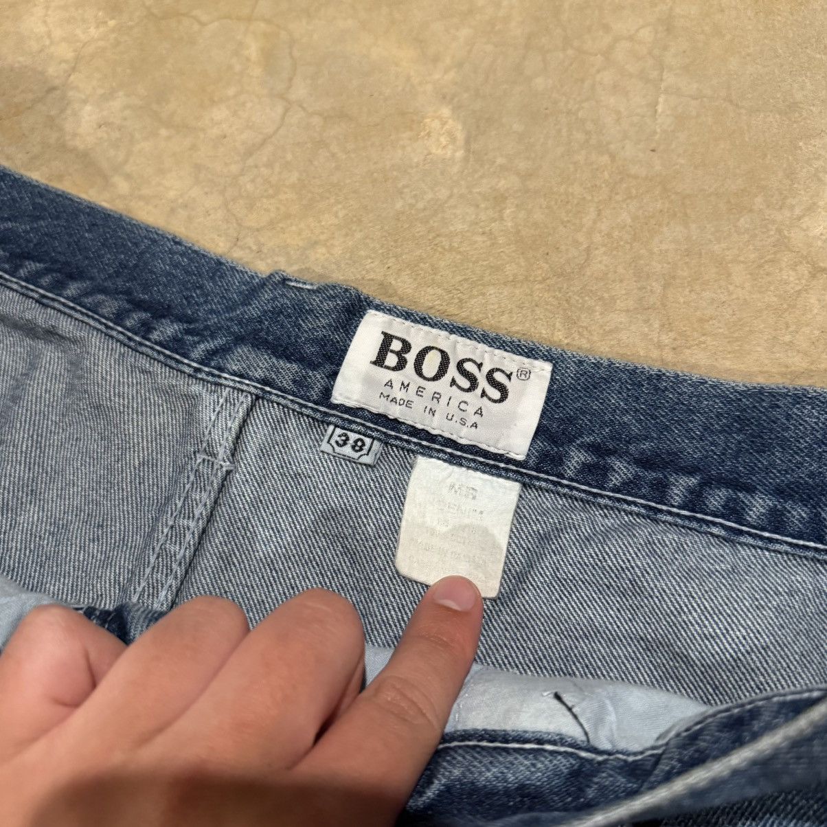 Vintage Vintage 1990s Boss Carpenter Jeans Embroidered Baggy Y2K Size US 38 / EU 54 - 9 Thumbnail
