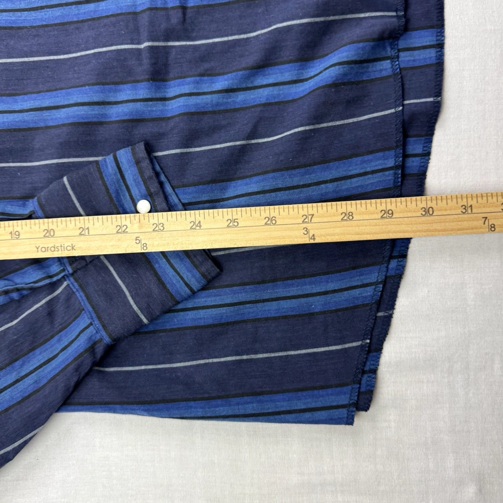 Vintage VINTAGE Black Canyon Western Pearl Snap Shirt Adult 2XL Striped Cowboy 90s Y2K Mens Size US XXL / EU 58 / 5 - 4 Thumbnail