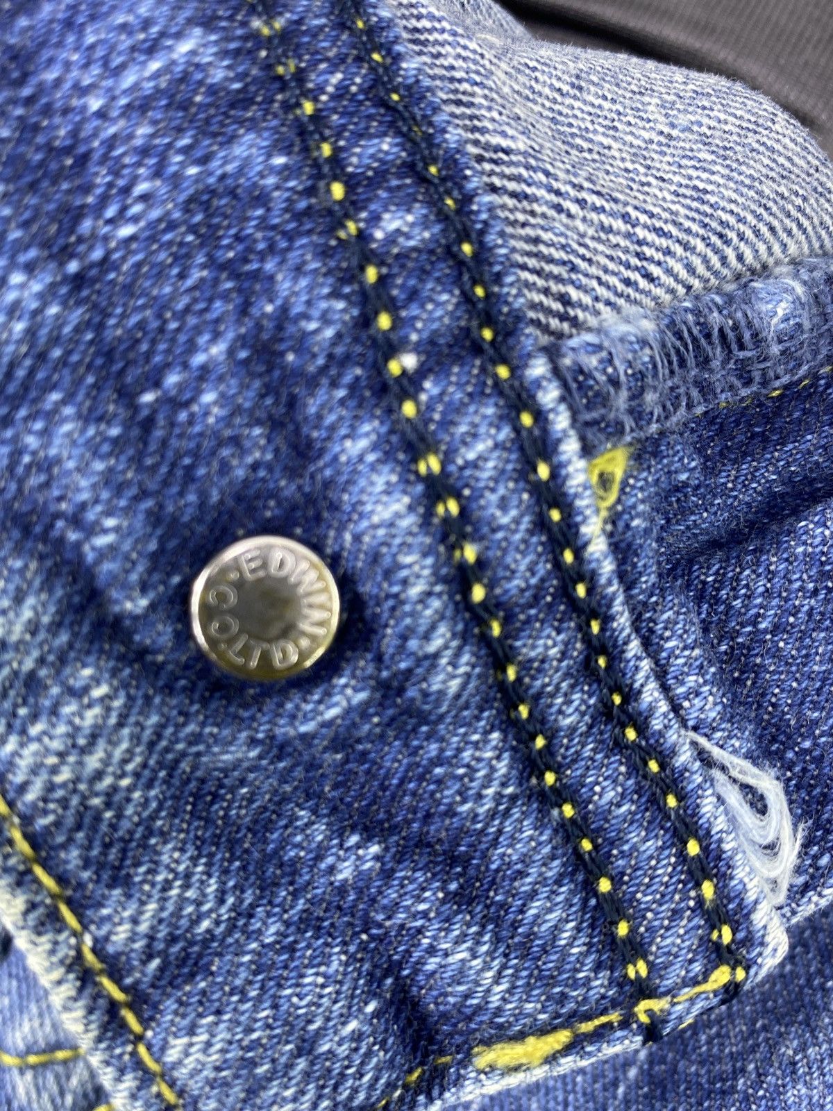 Japanese Brand Vienus Jeans Elegance by Something Edwin Flare Danim - J1012 Size 27" / US 4 / IT 40 - 9 Thumbnail
