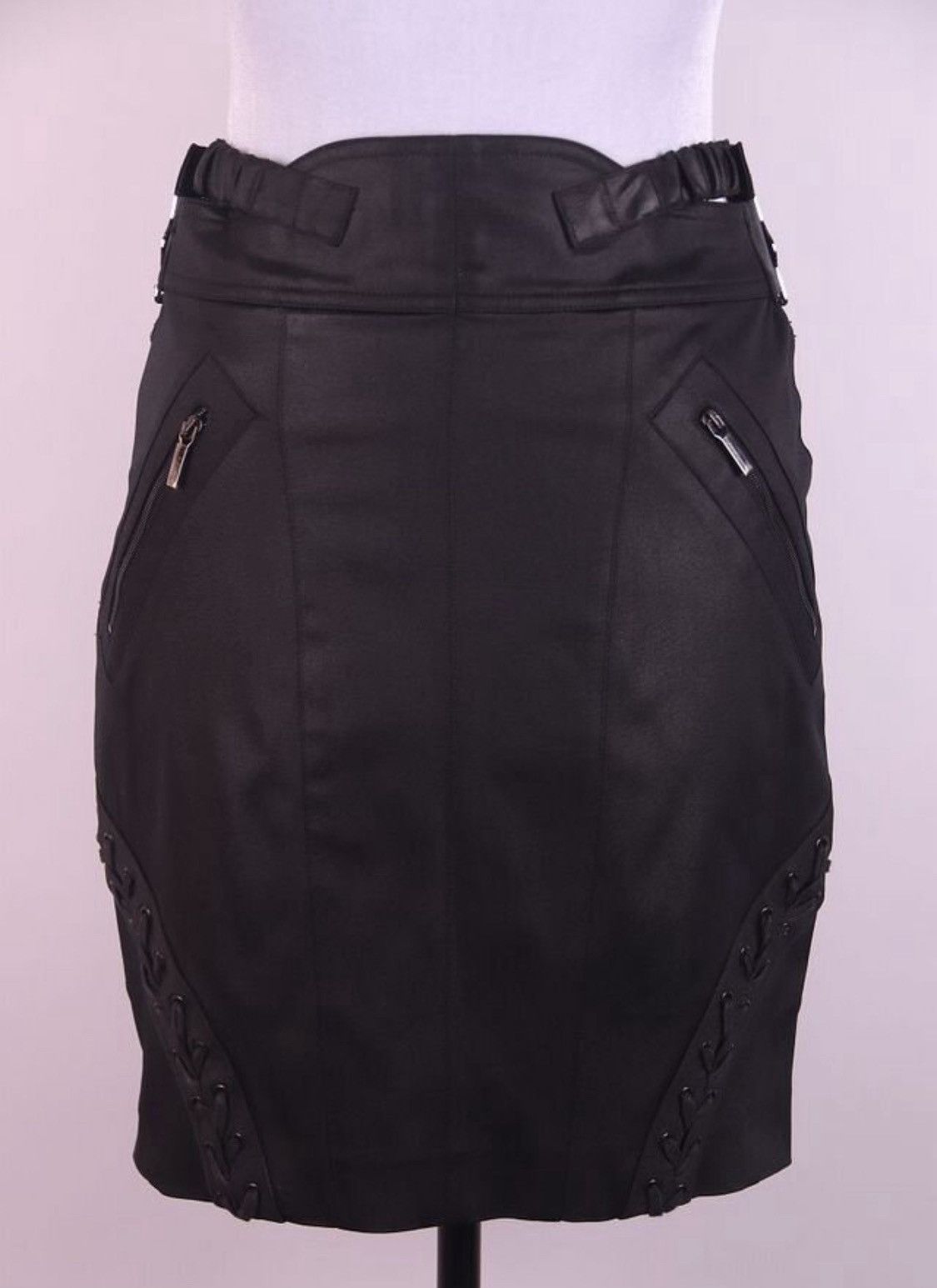 Dior Christian Dior Galliano 2003 Rockstar Cowboy Western Skirt Size 28" / US 6 / IT 42 - 3 Thumbnail