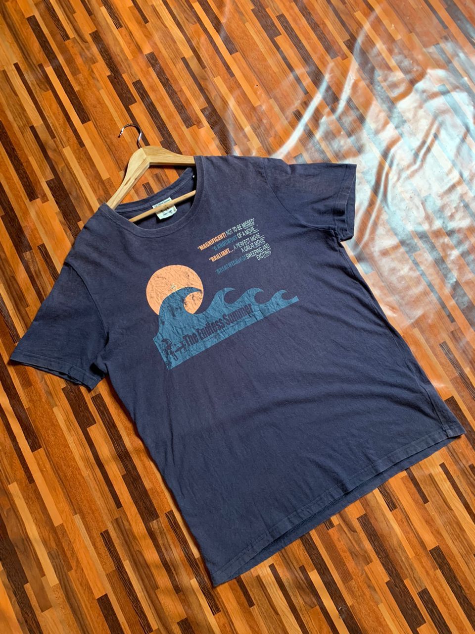 Vintage Vintage 90s Movie The Endless Summer Shirt Very Rare Size US XL / EU 56 / 4 - 1 Thumbnail