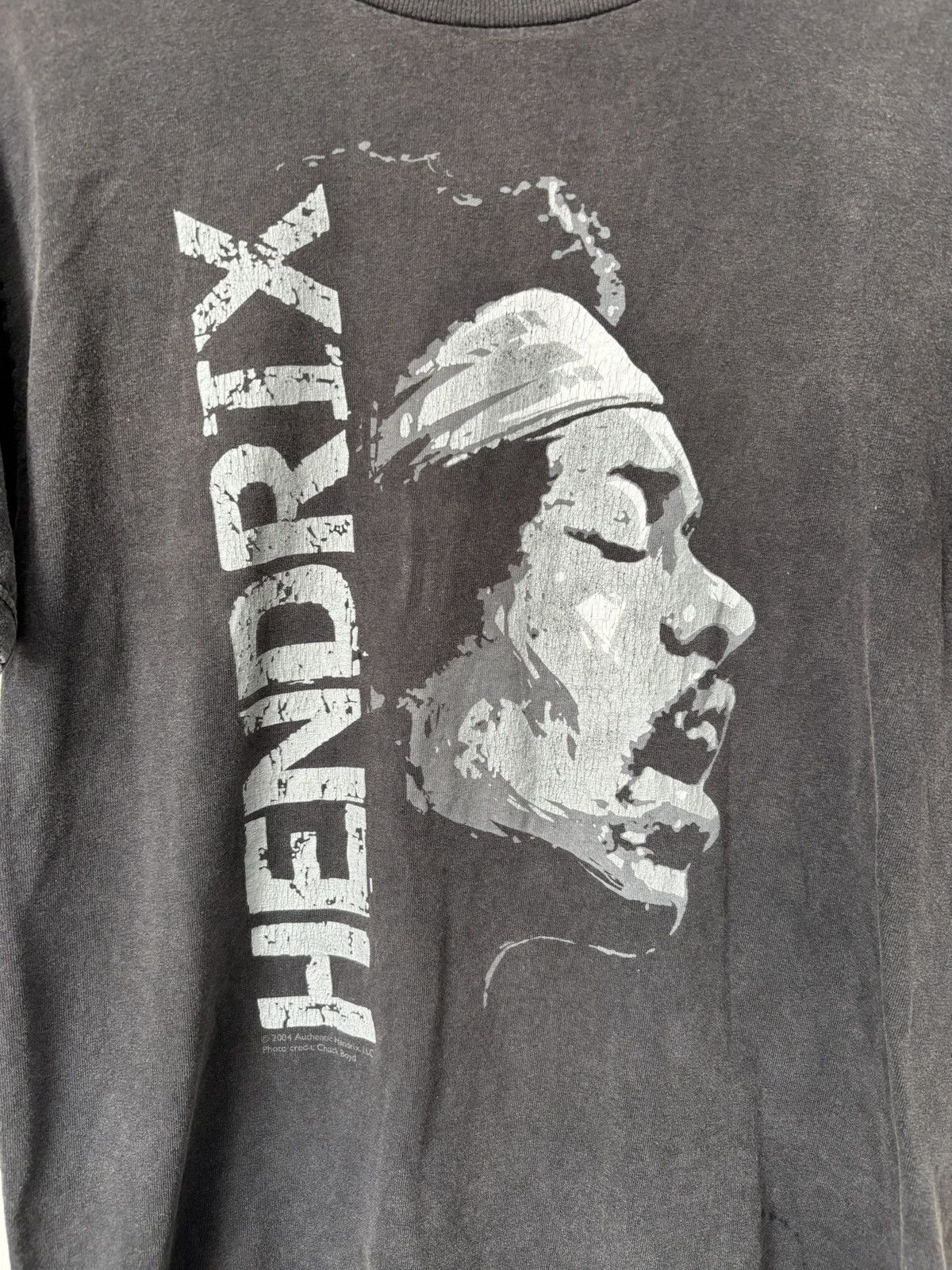 Vintage Vintage 2004 Jimi Hendrix Signature T-shirt Size US S / EU 44-46 / 1 - 3 Thumbnail