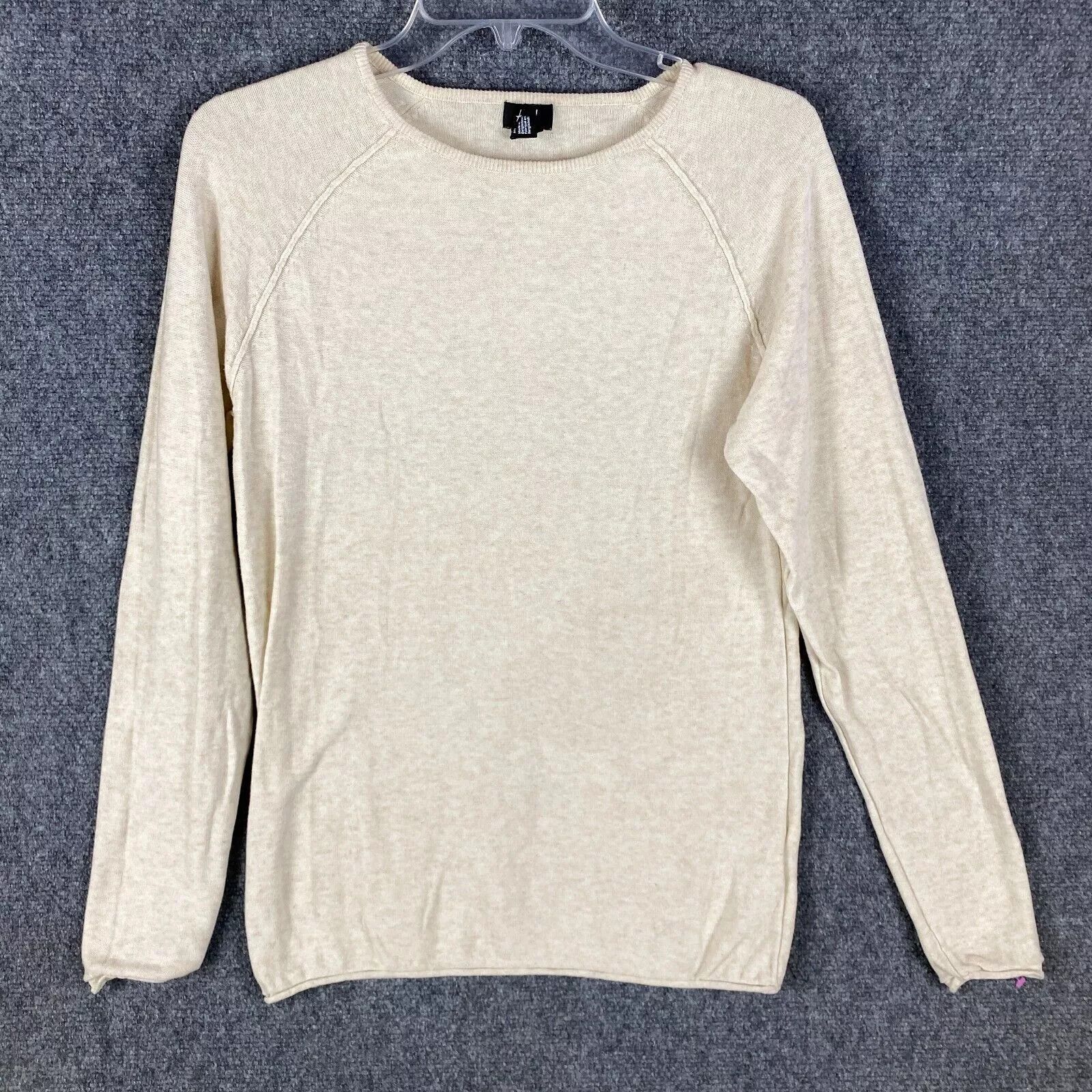 H&M H&M Top Women's Small Pullover 100% Cotton Long Sleeve Size S / US 4 / IT 40 - 1 Thumbnail