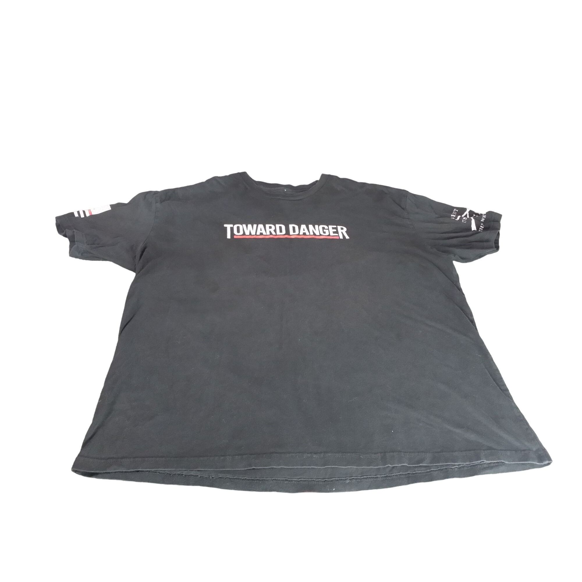 Grunt Style Grunt Style Tshirt Men Sz XXXL Toward Danger Flag Black Casu Size US XXL / EU 58 / 5 - 1 Thumbnail