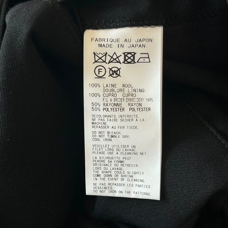 Yohji Yamamoto Yohji Yamamoto 21aw Red Crow Embroidered Double Coat 2505-N Size US M / EU 48-50 / 2 - 7 Thumbnail