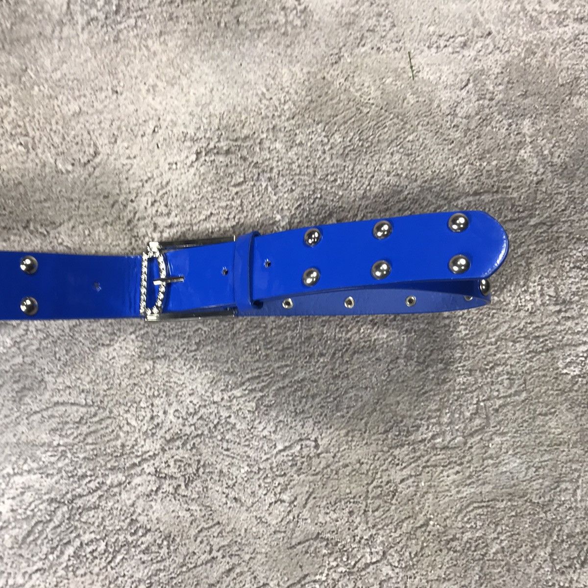 Vintage Vintage Y2K Japanese Studded Belt Punk Rave Alt Goth Slim OS Size ONE SIZE - 4 Thumbnail