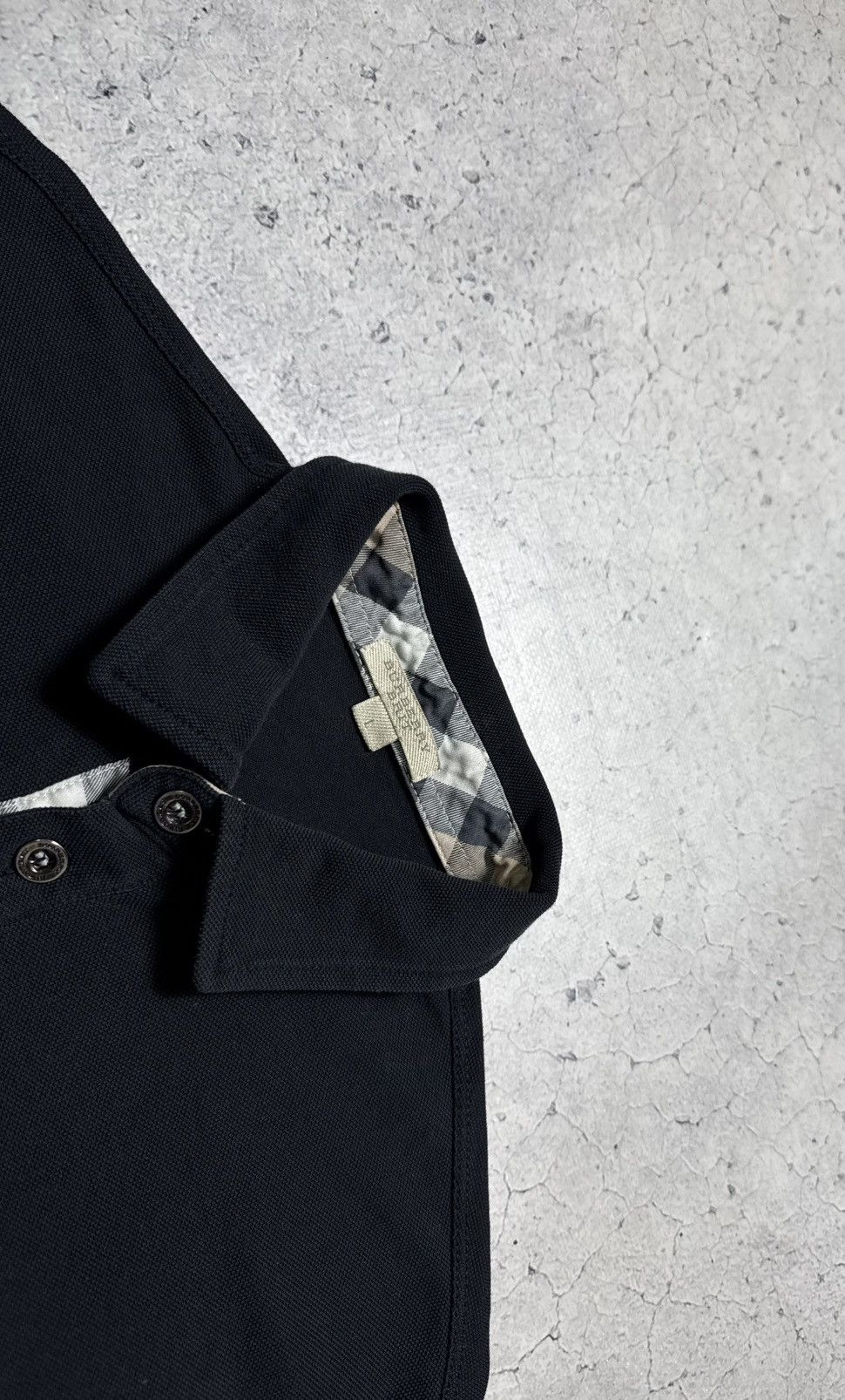 Burberry Burberry Brit Long Sleeve Shirts Black Luxury Vintage Size US M / EU 48-50 / 2 - 8 Thumbnail