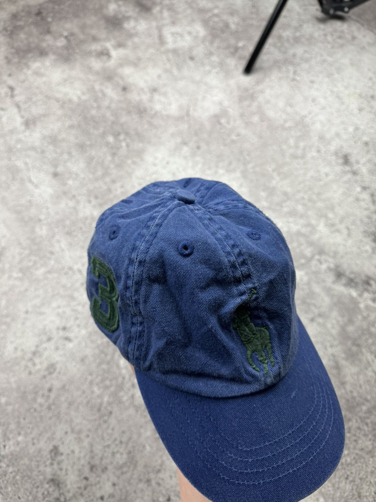 Polo Ralph Lauren KIDS POLO RALPH LAUREN VINTAGE Y2K CAP HAT BIG PONY 2-4 YEAR Size ONE SIZE - 2 Thumbnail