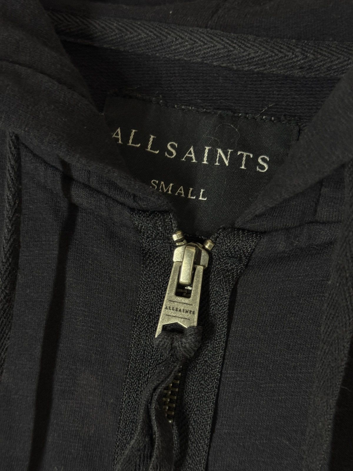Allsaints Allsaints Zip Hoodie Navy Size US S / EU 44-46 / 1 - 4 Thumbnail