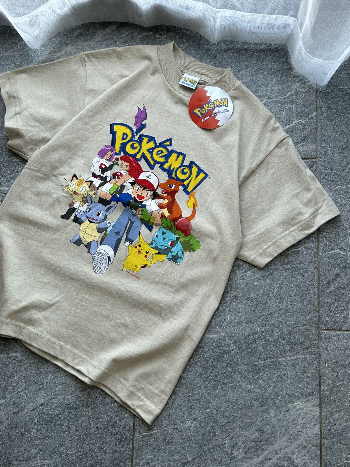 Pokemon New Vintage tee shirt pokemon pikachu 1999 y2k by nintendo Size US XS / EU 42 / 0 - 14 Thumbnail