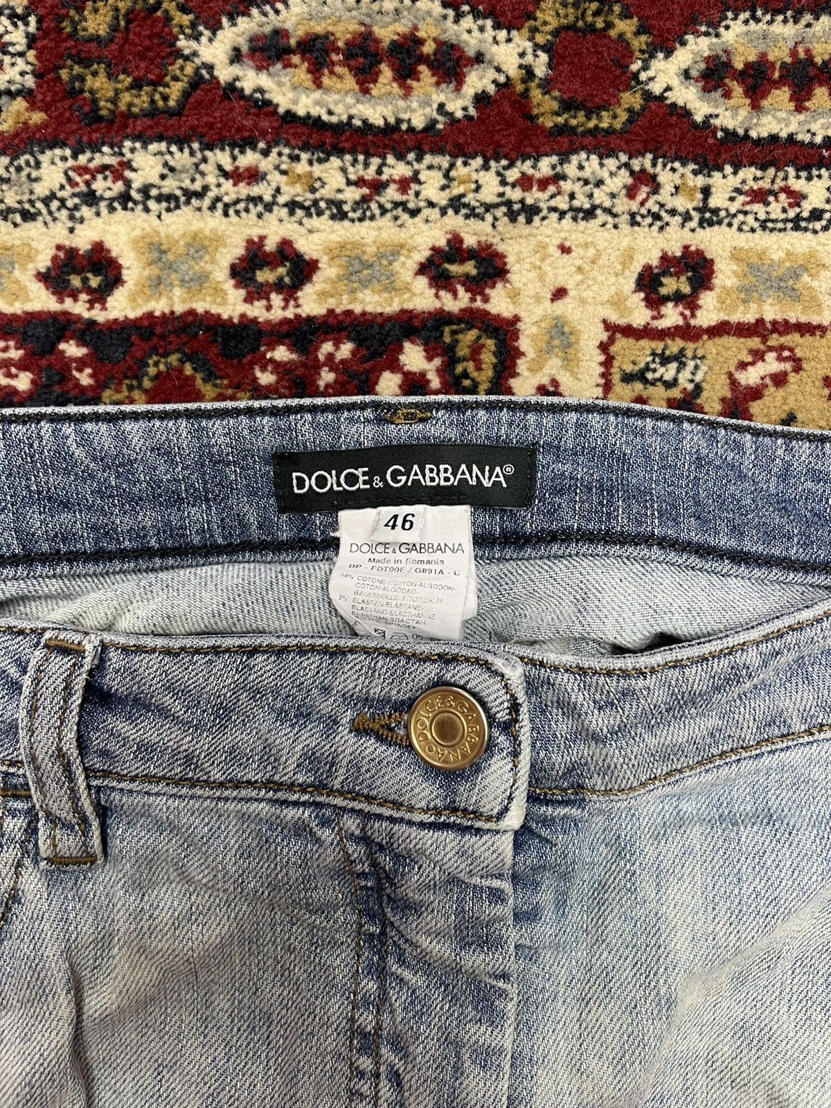 Dolce & Gabbana Dolce Gabana Jeans Size 32" / US 10 / IT 46 - 4 Thumbnail