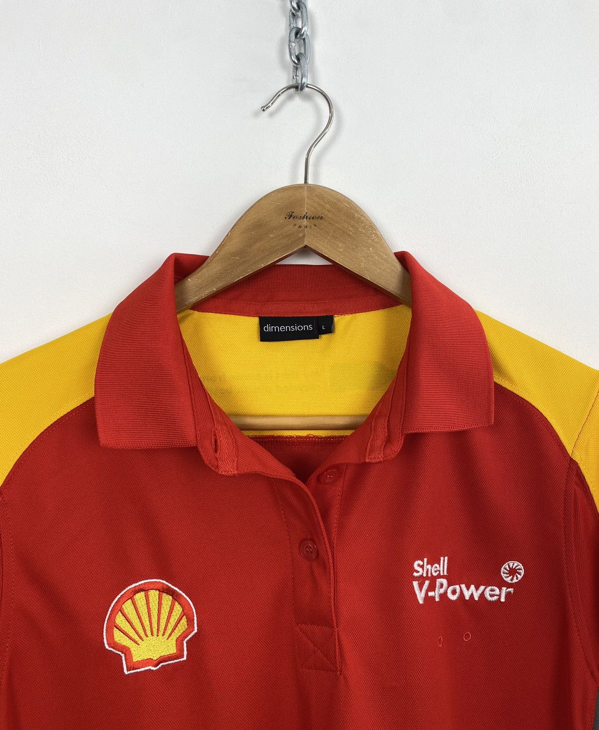 Designer Shell Petroleum Gas Polo Shirt Ferrari Scuderia Partner Size US L / EU 52-54 / 3 - 6 Thumbnail