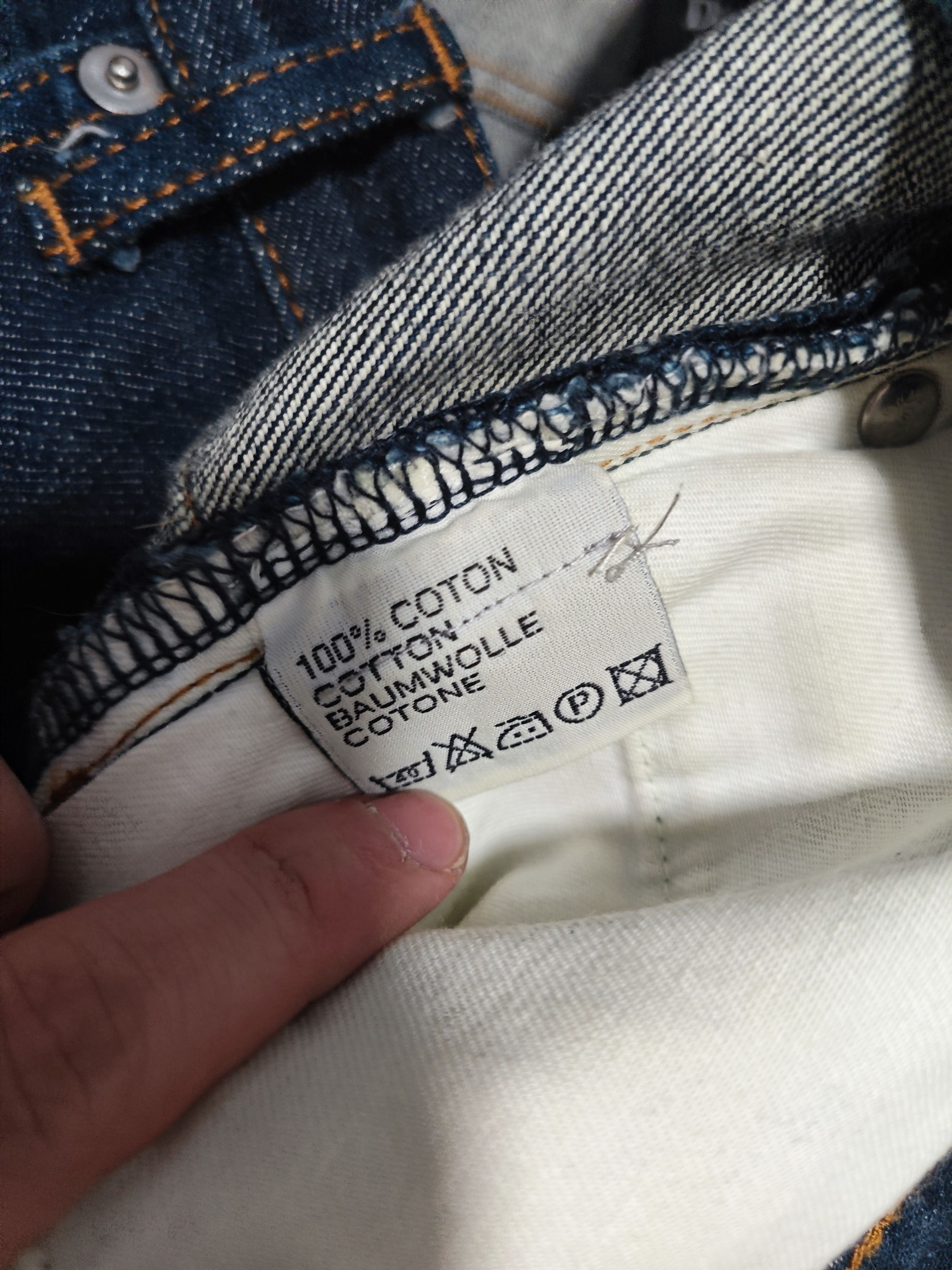 Dior Dior Homme 04 unwashed jeans Size US 29 - 3 Thumbnail