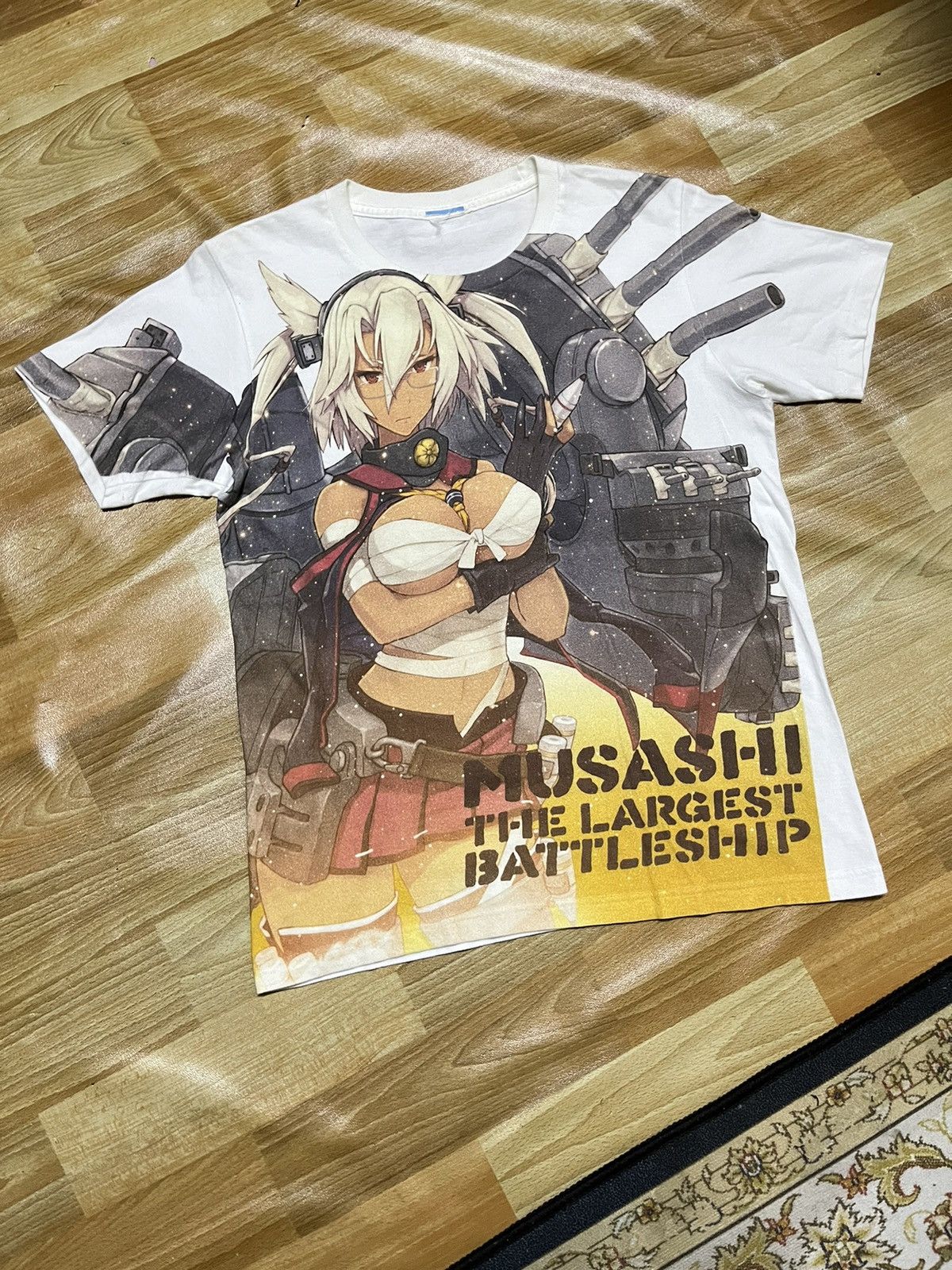 Anime × Japanese Brand RARE ! Anime Cospa Musasi OVP Naked Girl Tee 🇯🇵 Size US M / EU 48-50 / 2 - 2 Thumbnail
