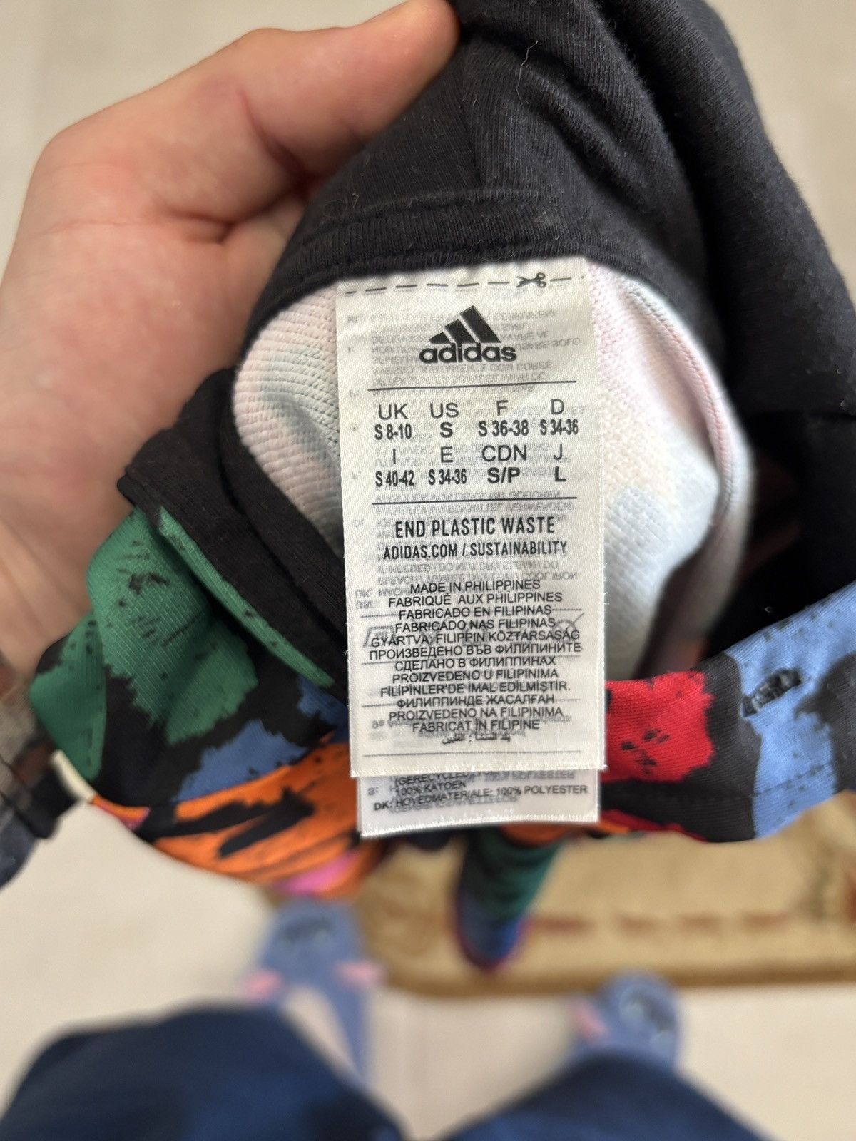 Adidas Adidas x FARM Rio Cropped Hoodie Women S Colorful Size S / US 4 / IT 40 - 8 Thumbnail