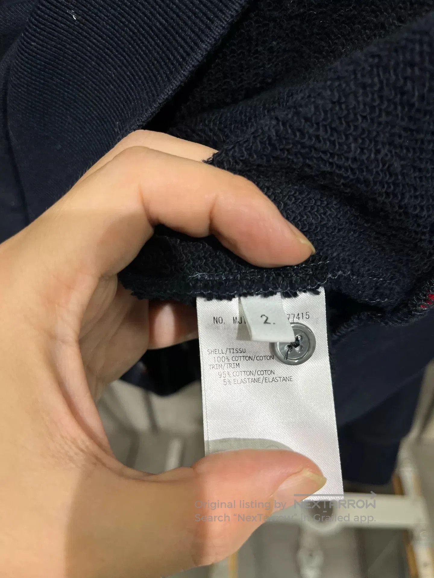 Thom Browne Thom Browne Blue Sweatshirt Size 2. Size US M / EU 48-50 / 2 - 7 Thumbnail