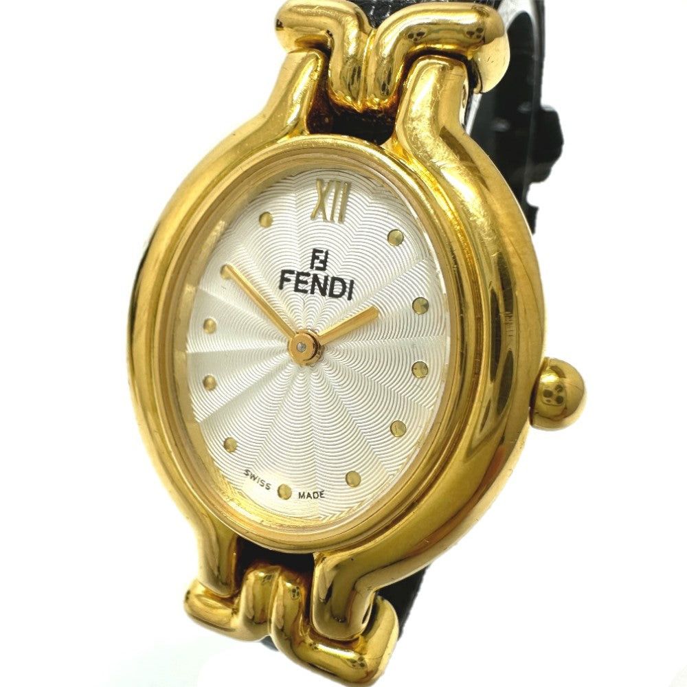 Fendi Fendi 640L Belt 5 Colors Quartz Wristwatch Gp Women Gold Size ONE SIZE - 1 Thumbnail