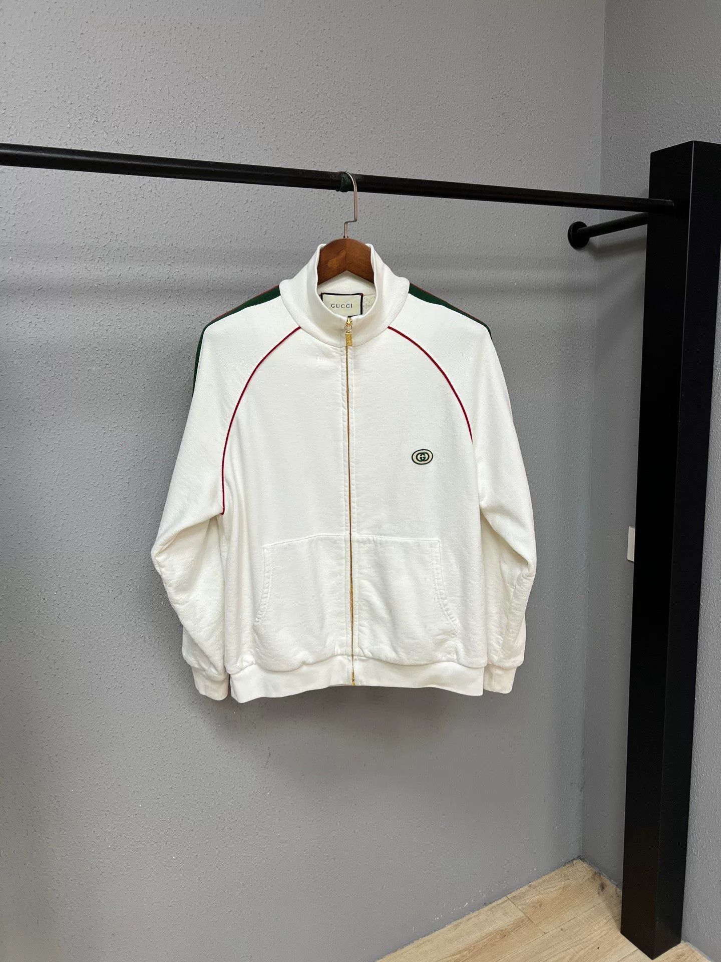 gucci school jacket size small