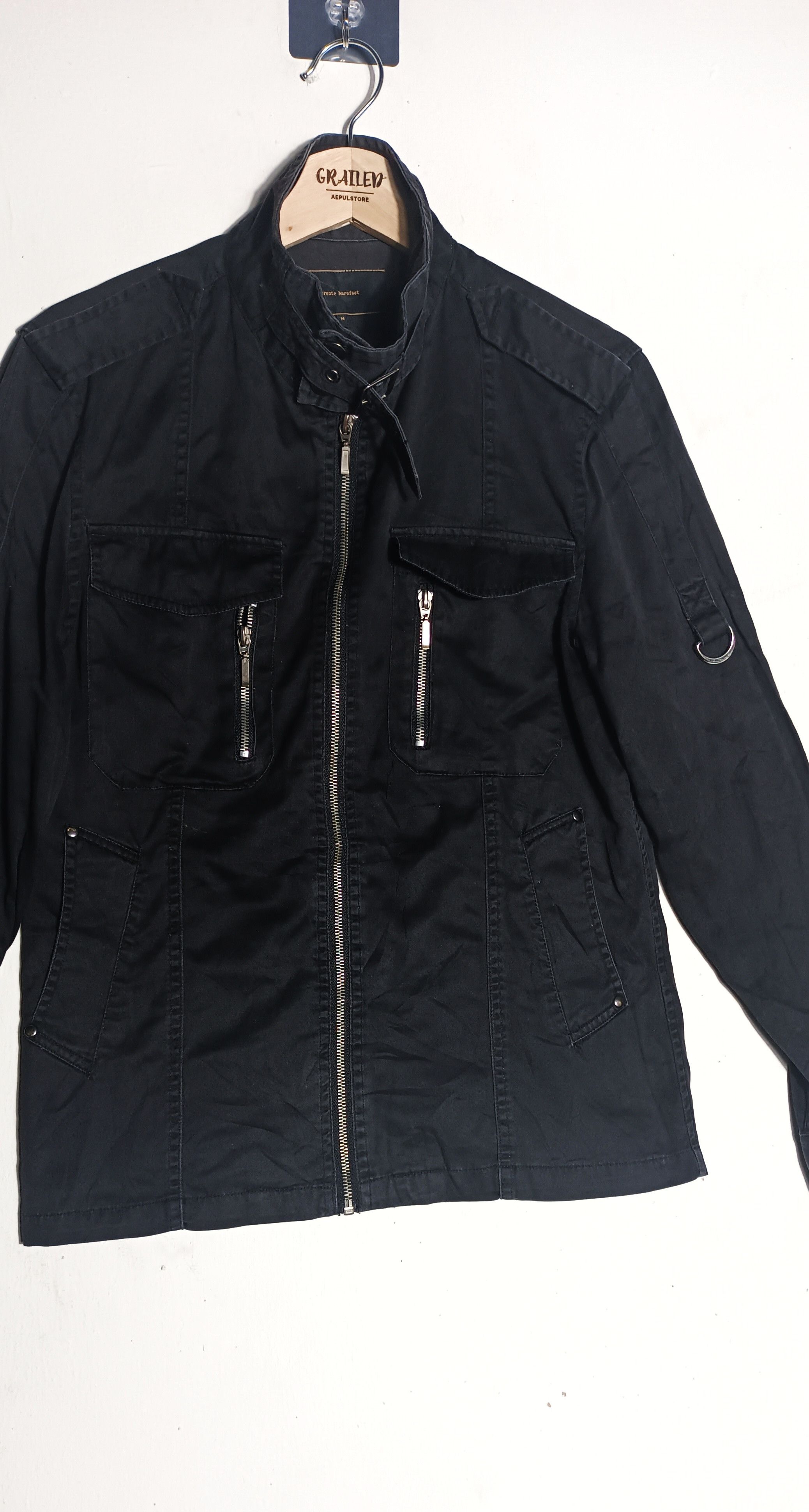 Japanese Brand Vintage🔥🔥JACKET CREATE BAREFOOT JAPANESEBRAND Size US M / EU 48-50 / 2 - 4 Thumbnail