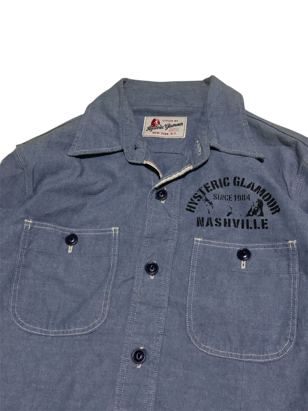20471120 × Beauty Beast × Hysteric Glamour 2000's Hysteric Glamour Shirt Size US S / EU 44-46 / 1 - 3 Thumbnail