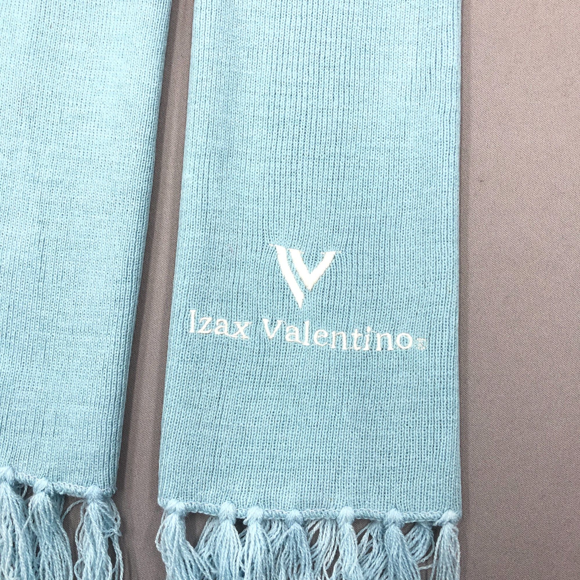 Valentino Vintage Izax Valentino Scarf Muffler Wool Cashmere Scarves Size ONE SIZE - 4 Thumbnail