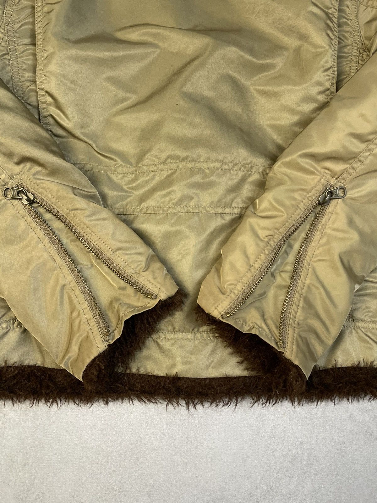 CABANE de ZUCCa AW05 Alpaca Fur Lined Rider Jacket Size US S / EU 44-46 / 1 - 16 Thumbnail