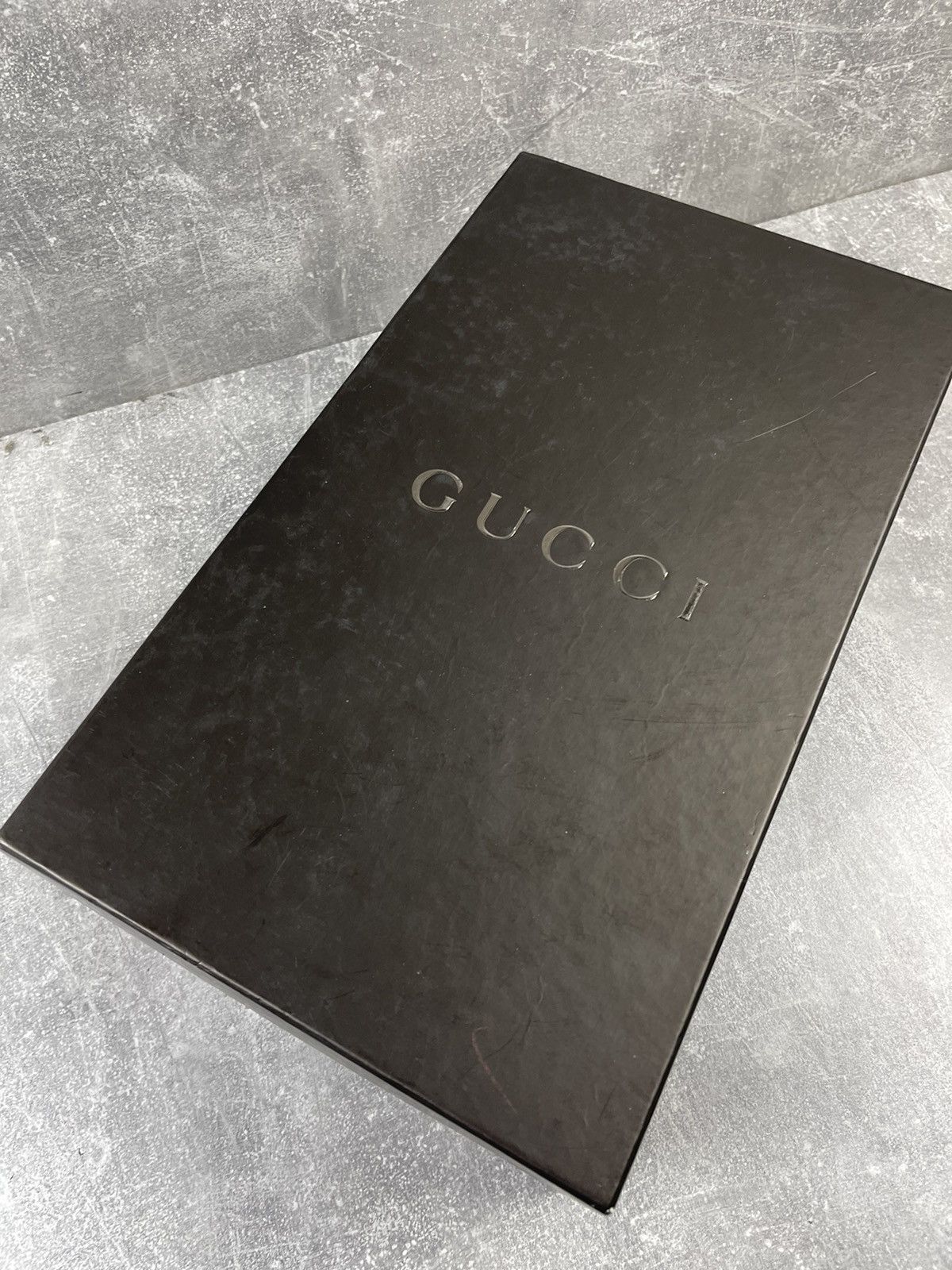 Gucci × Vintage Gucci Archive Black Leather Moccasins Slip-on Shoes Size US 10 / EU 43 - 8 Thumbnail