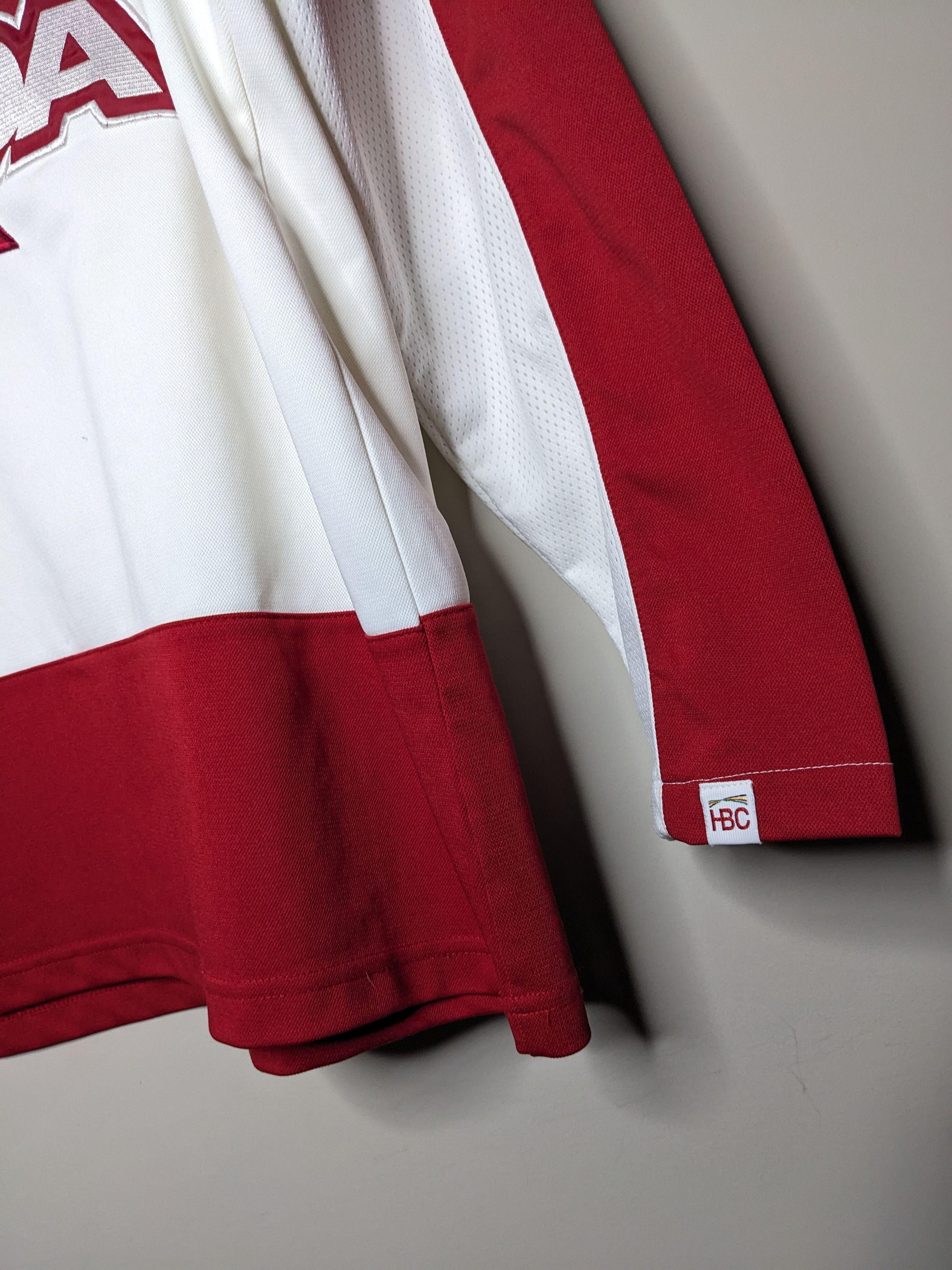 Hudsons Bay VINTAGE Hudsons Bay Canada Hockey Jersey 2006 Olympics Large Size US L / EU 52-54 / 3 - 6 Thumbnail