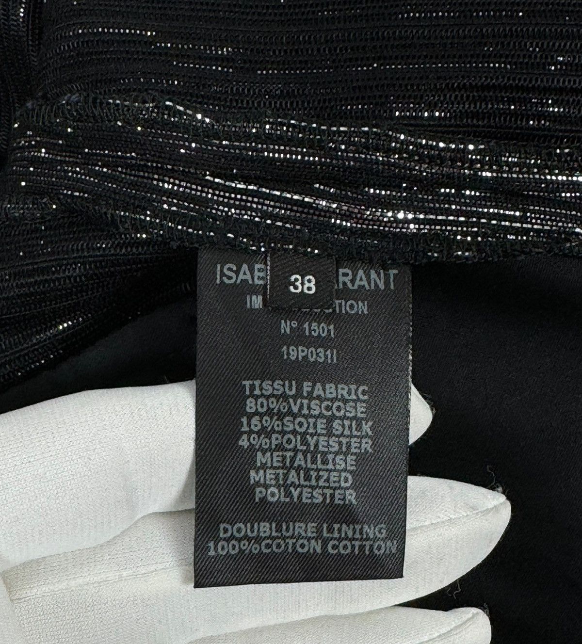 Isabel Marant Isabel Marant Metalized Shiny Pants Viscose-Silk size 38 Size 27" / US 4 / IT 40 - 10 Thumbnail