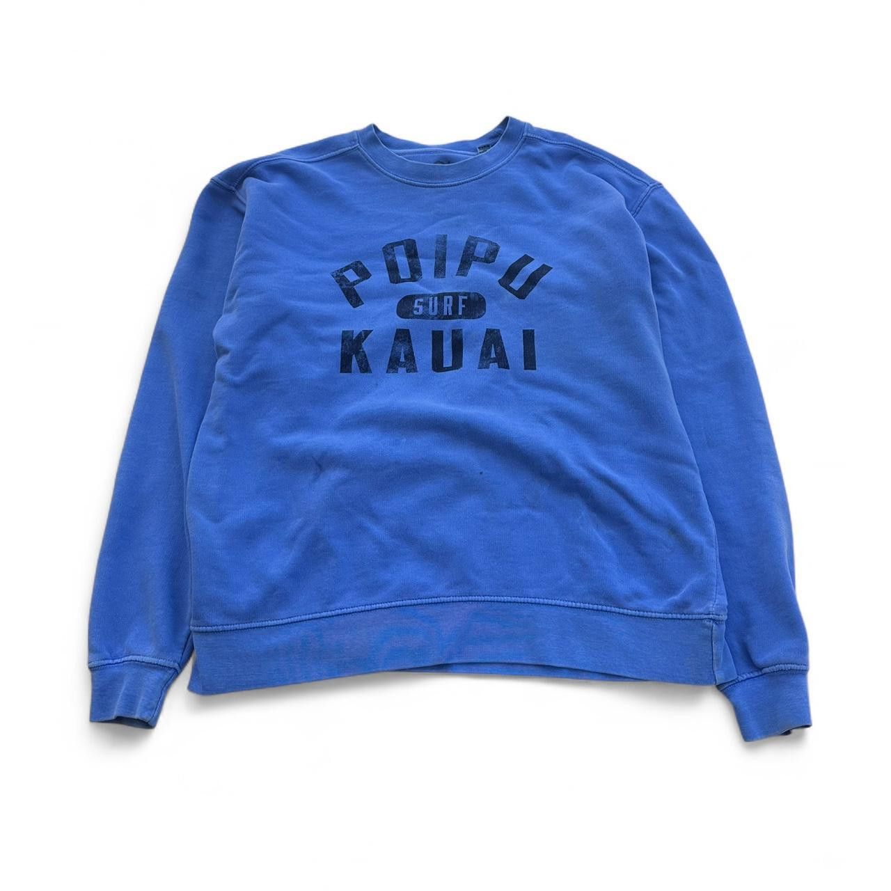 Quiksilver Vintage 90s Hawaii surf crewneck sweater kauai Size medium Size US M / EU 48-50 / 2 - 1 Thumbnail