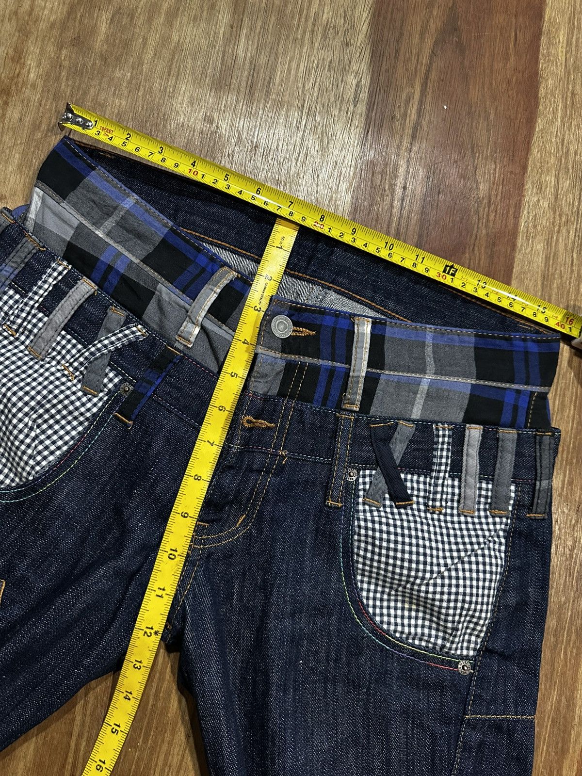 Japanese Brand Double Waist Internatiol wolrd jeans Size US 32 / EU 48 - 7 Thumbnail