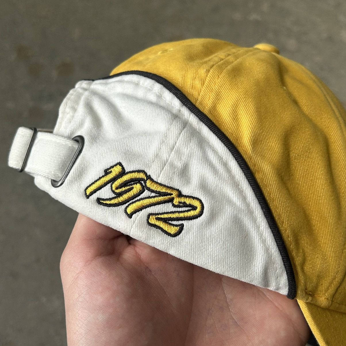 Nike Corteiz Crtz Yellow Graphic Logo 6-Panel Cap Hat Size ONE SIZE - 3 Thumbnail