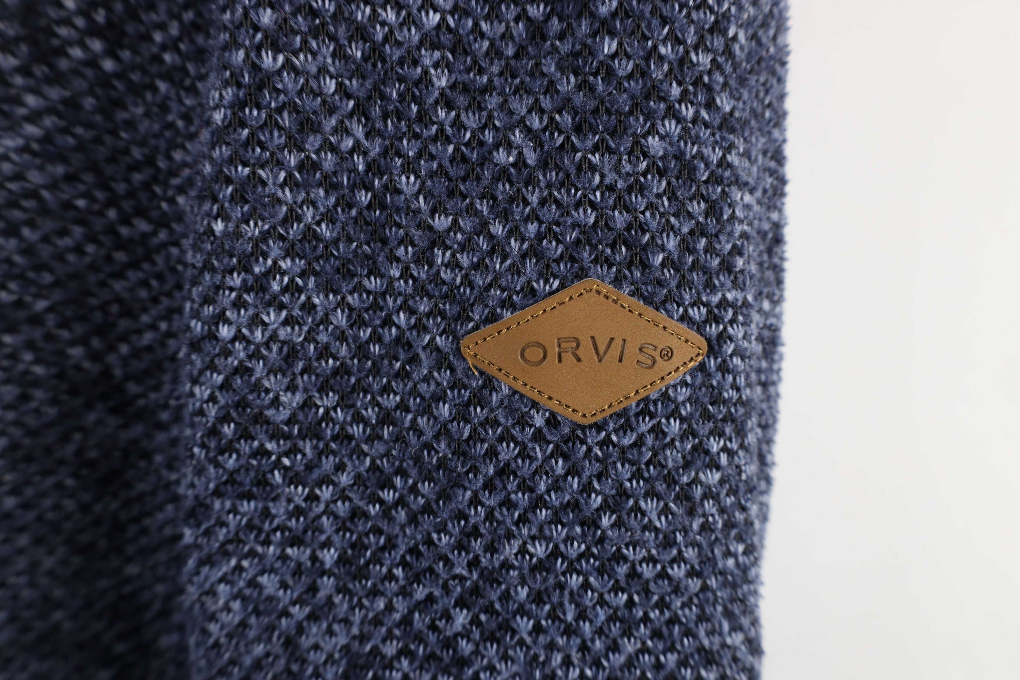 Orvis × Vintage Orvis Spell Out Deep Pile Fleece Lined Half Zip Sweater Size US L / EU 52-54 / 3 - 4 Thumbnail