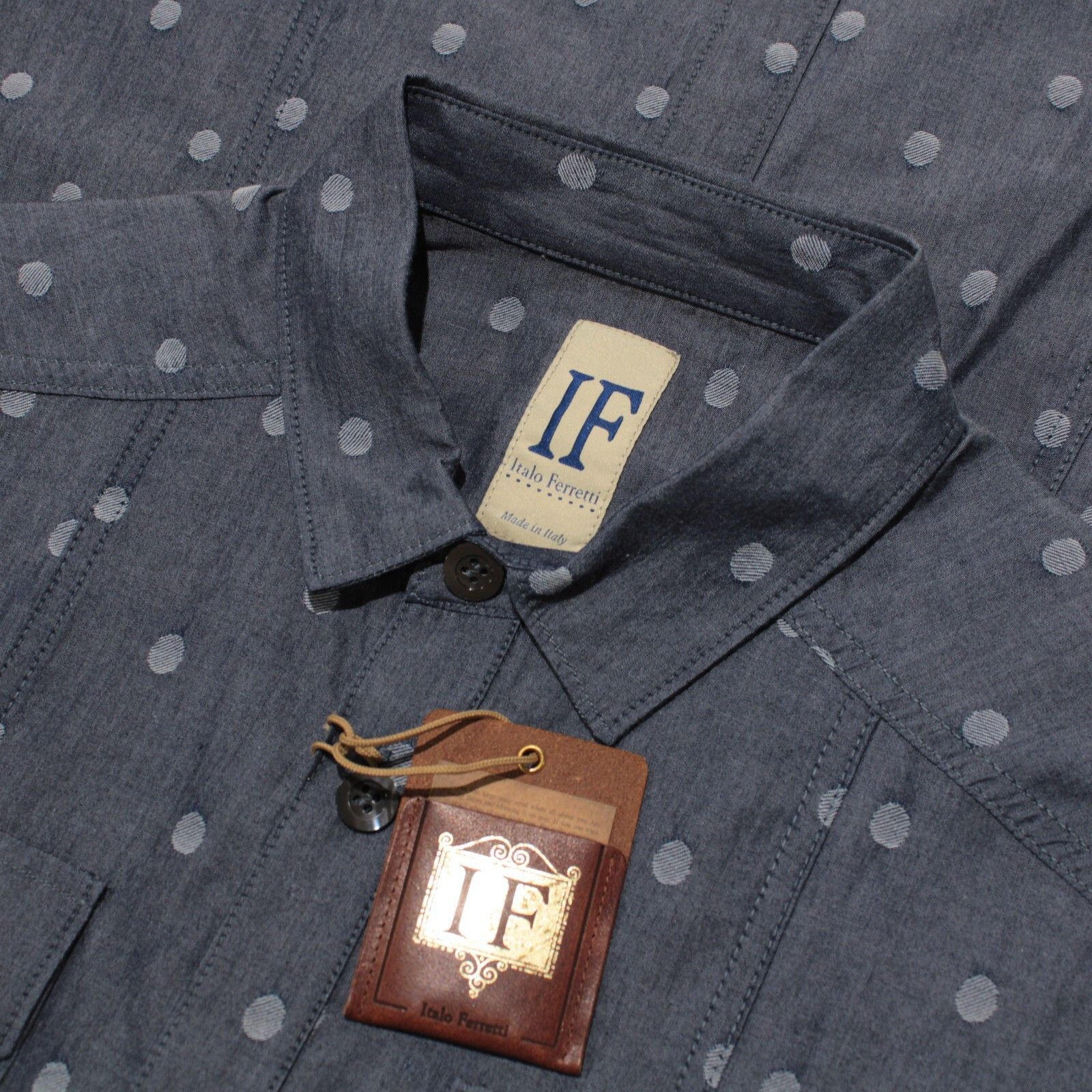 Other Italo Ferretti New with tags Shirt Size L US In Blue Size US L / EU 52-54 / 3 - 1 Thumbnail