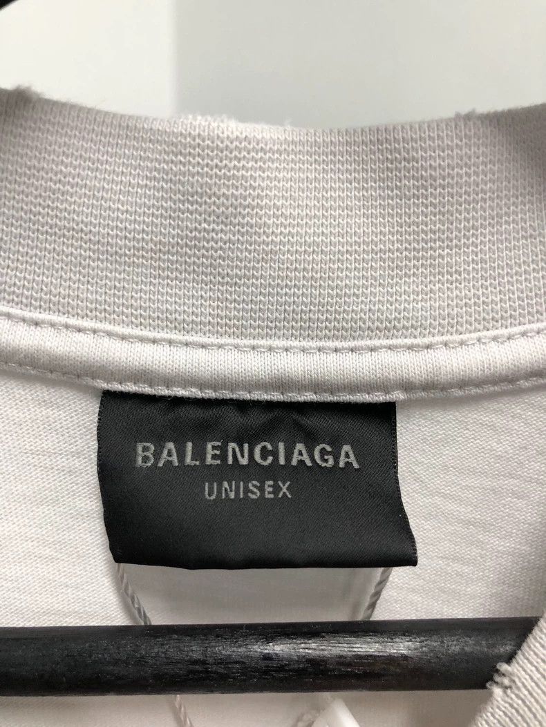 Balenciaga Balenciaga 24SS White Tape Adhesive Paper Short Sleeve T-S Size US XS / EU 42 / 0 - 3 Thumbnail