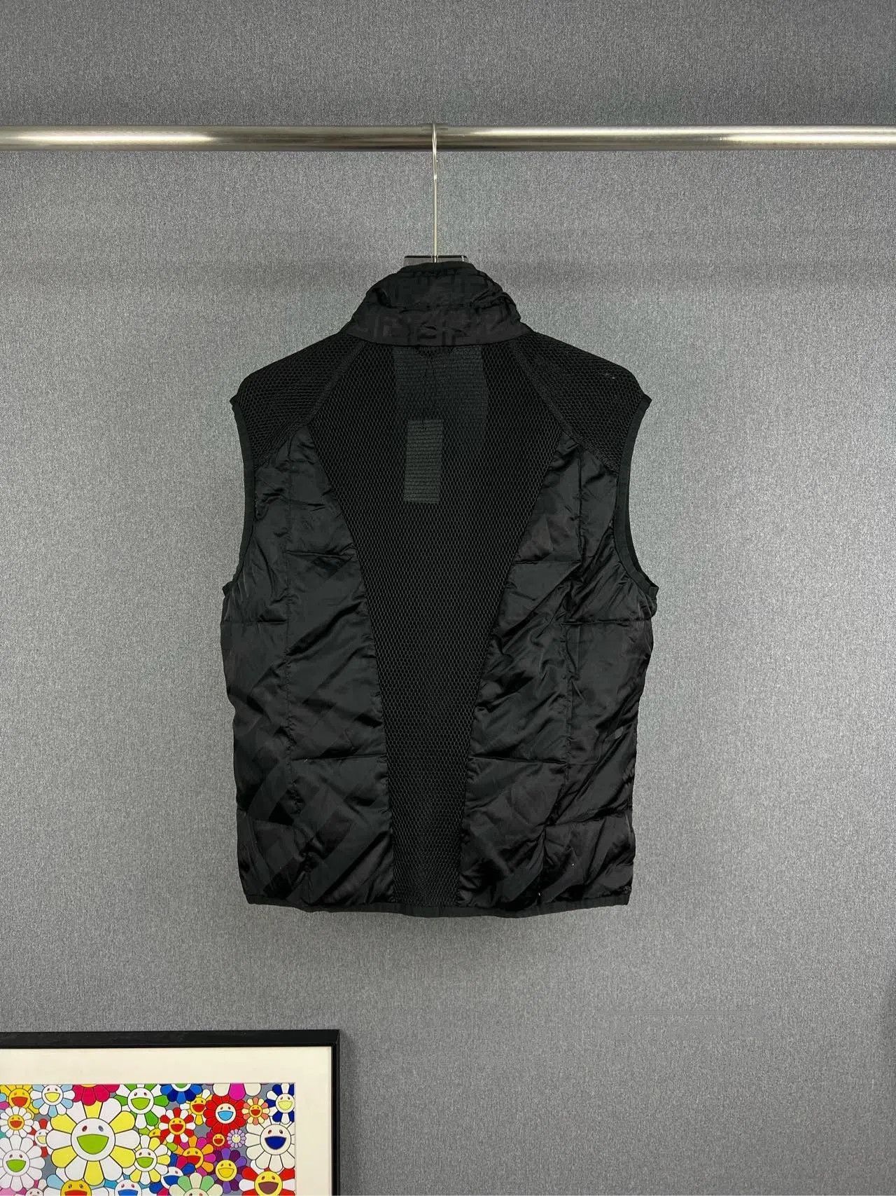 Fendi FENDI Monogram Logo Down Vest. Size US M / EU 48-50 / 2 - 2 Thumbnail