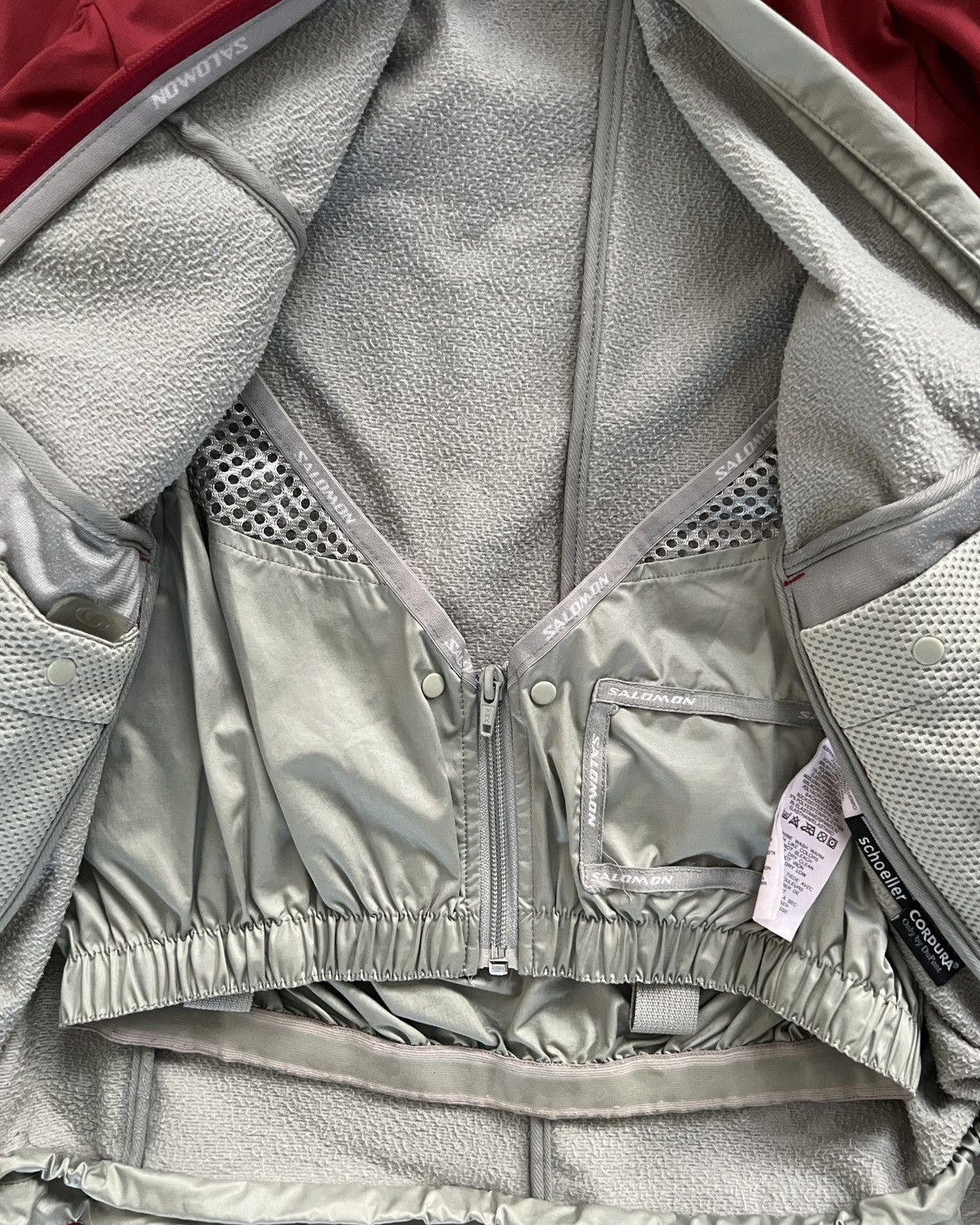Salomon 2002 Technical Panelled Softshell Schoeller Cordura Jacket Size S / US 4 / IT 40 - 5 Thumbnail