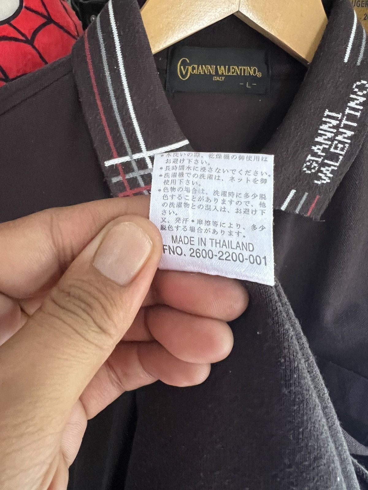Gianni Valentino 🔥Vintage Sun Faded Gianni Valentino Polo Tee Size US M / EU 48-50 / 2 - 13 Thumbnail