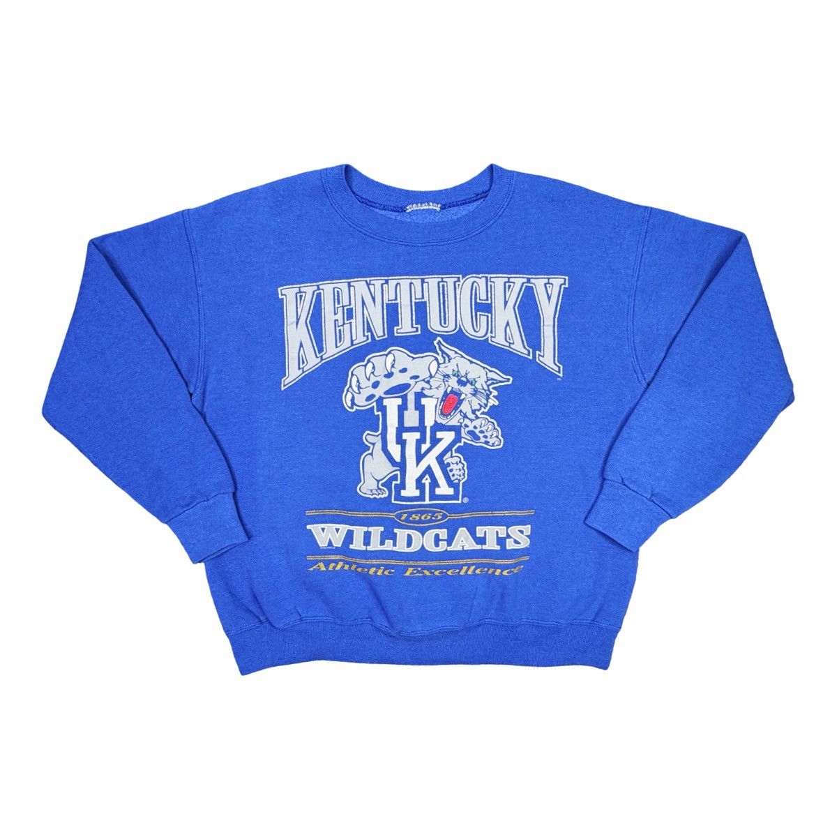 Nutmeg Vintage Nutmeg University of Kentucky Wildcats Crew Neck XL Size US XL / EU 56 / 4 - 1 Thumbnail
