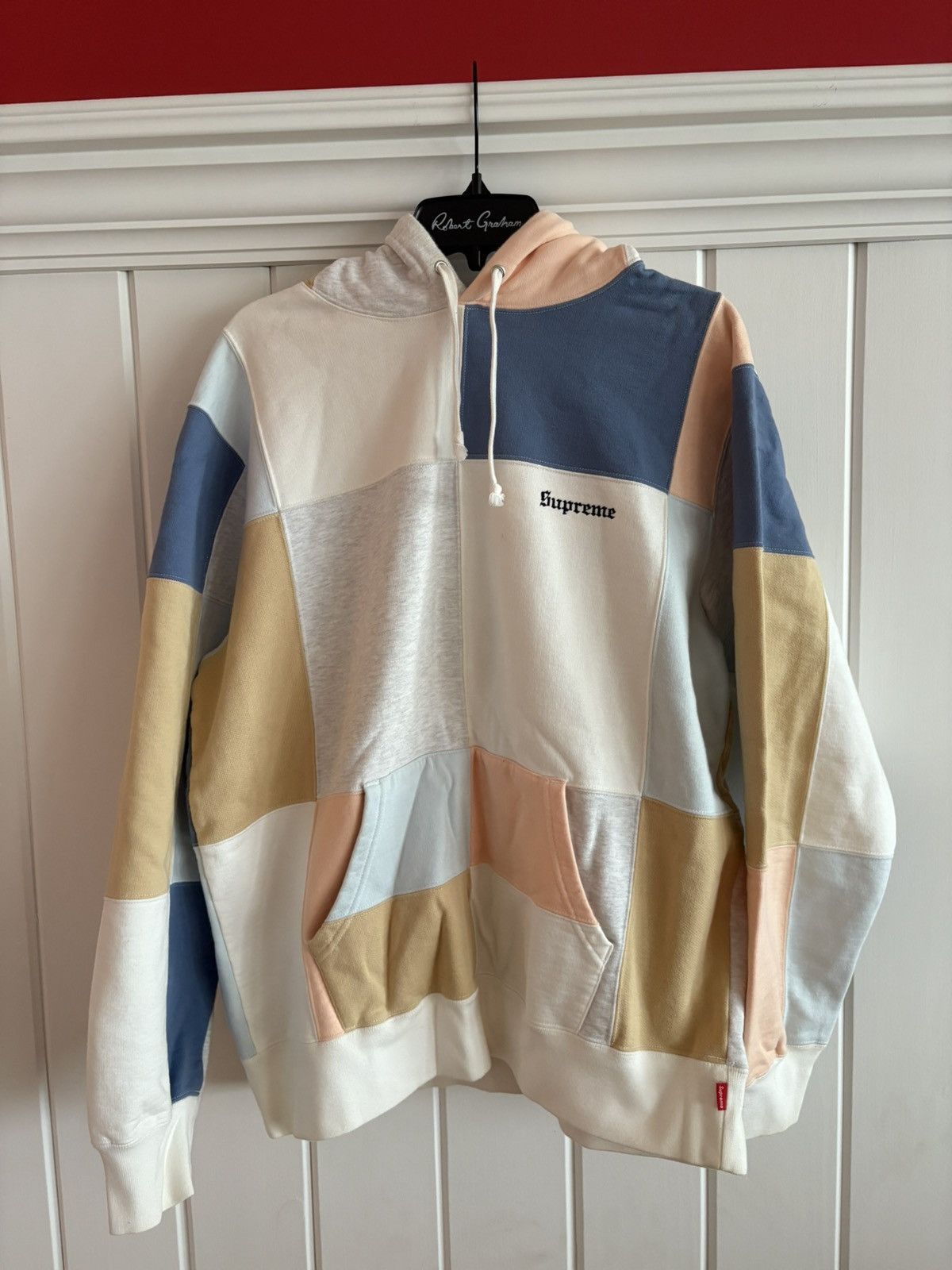 Supreme Supreme Patchwork Hooded Sweatshirt Size US L / EU 52-54 / 3 - 1 Preview