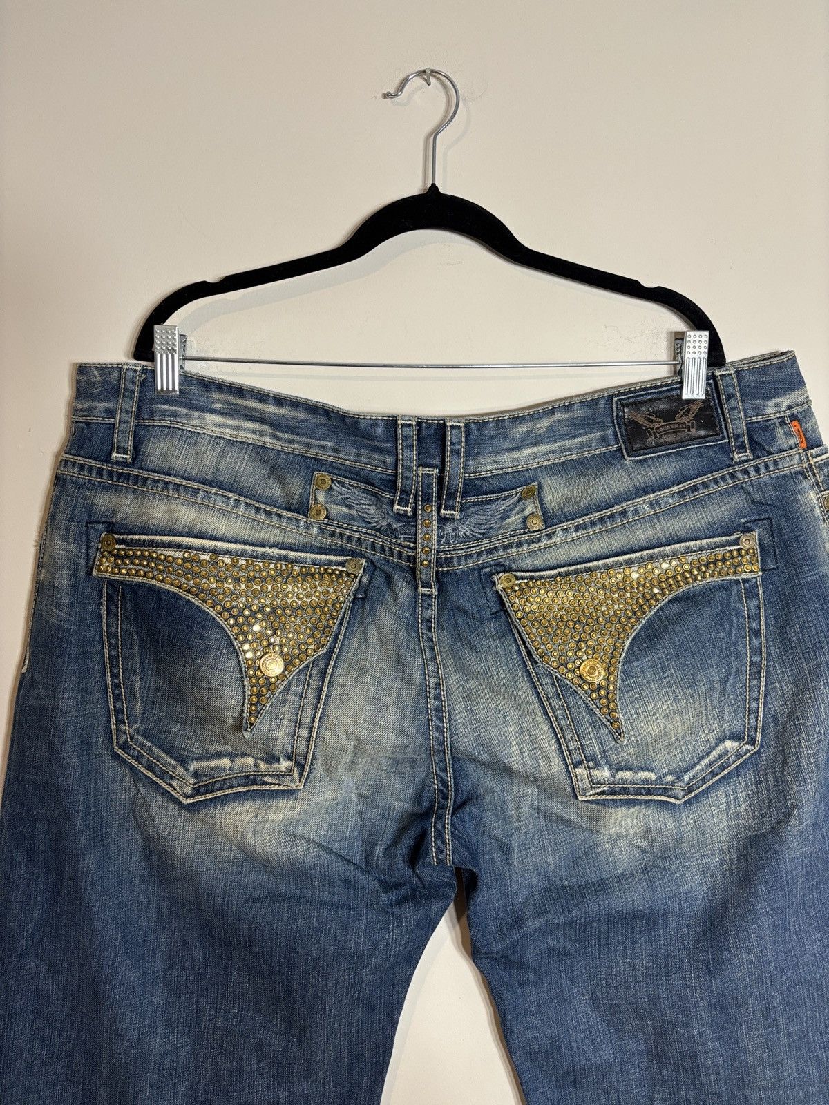 Robins Jeans Robins Jeans Long Flap Shorts Size US 42 / EU 58 - 4 Thumbnail
