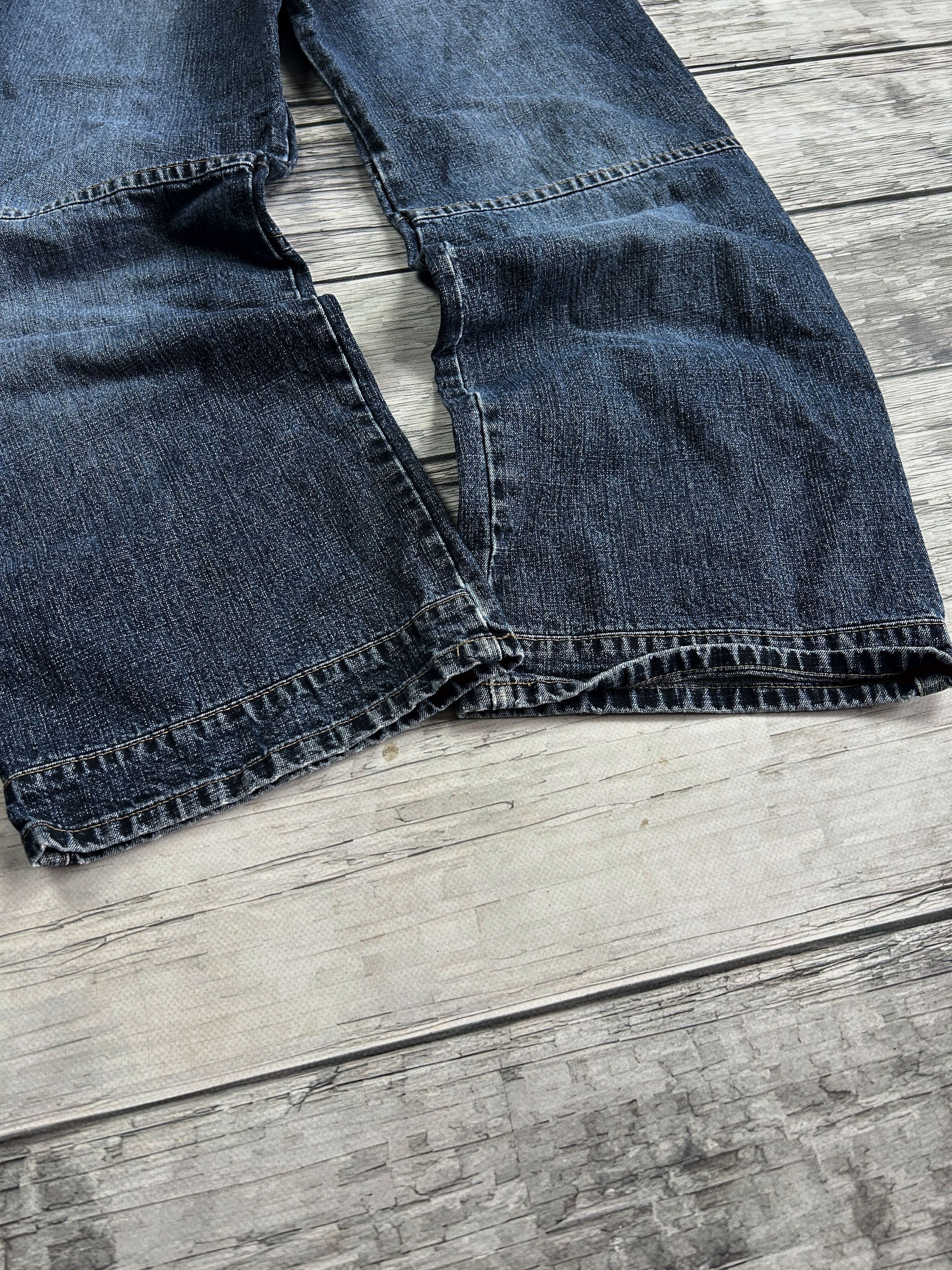 Japanese Brand VTG Rick Owens Raf Simons Balenci Style Washed Jeans 90s Size US 32 / EU 48 - 5 Thumbnail