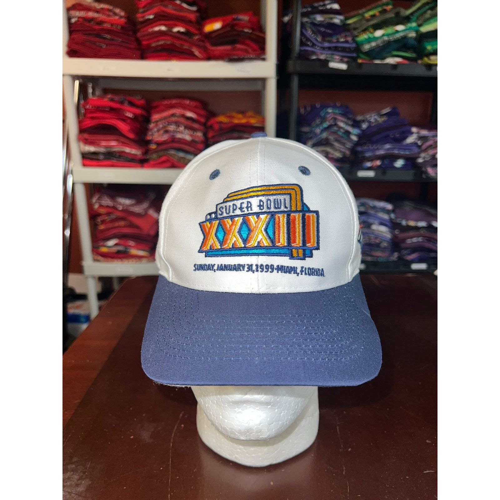NFL Vintage Denver Broncos Super Bowl Snapback Hat 33 NFL VTG Size ONE SIZE - 1 Thumbnail